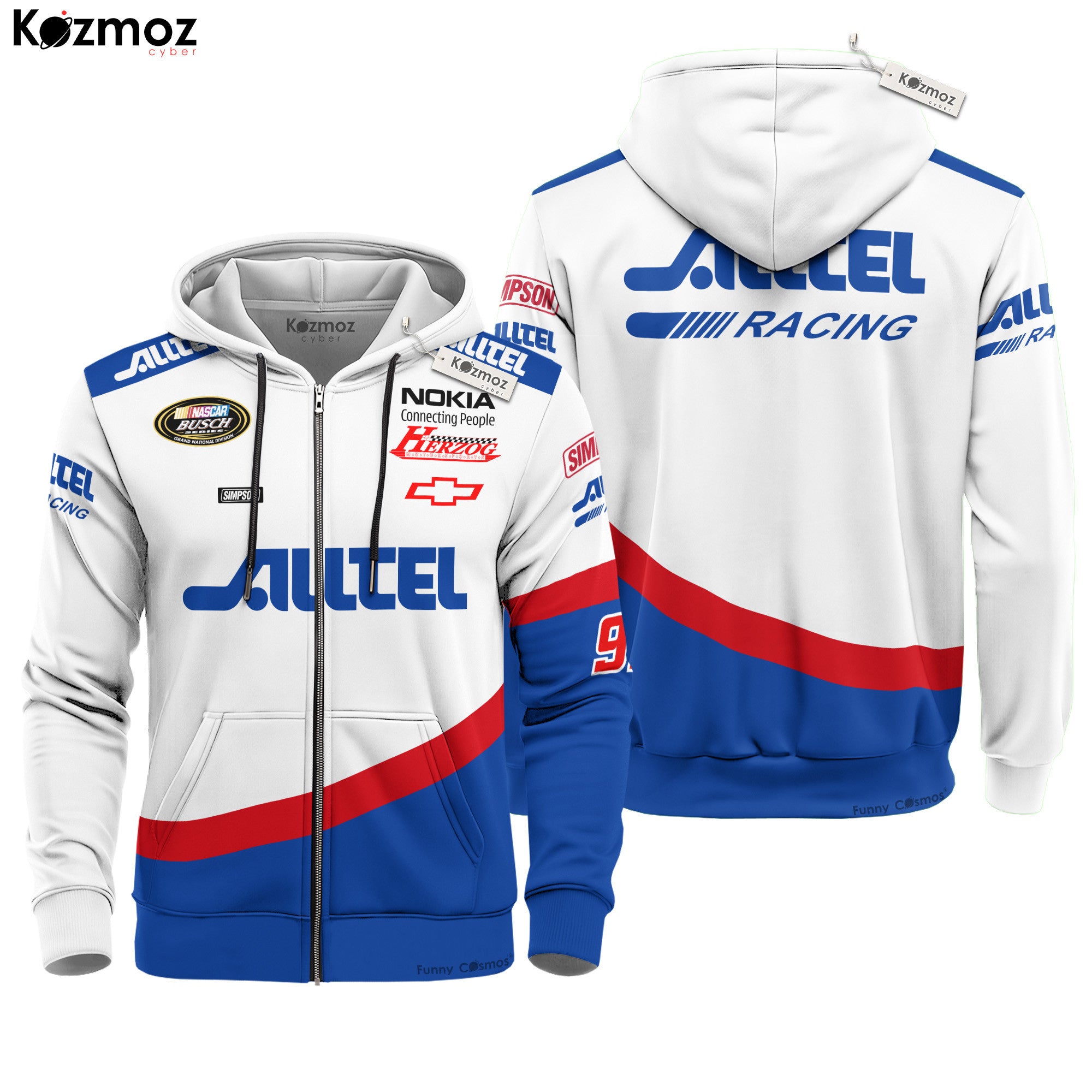 Jimmie Johnson Racing Costume 1992 Alltel Firesuit Collection - Hendrick Motorsports NASCAR Team