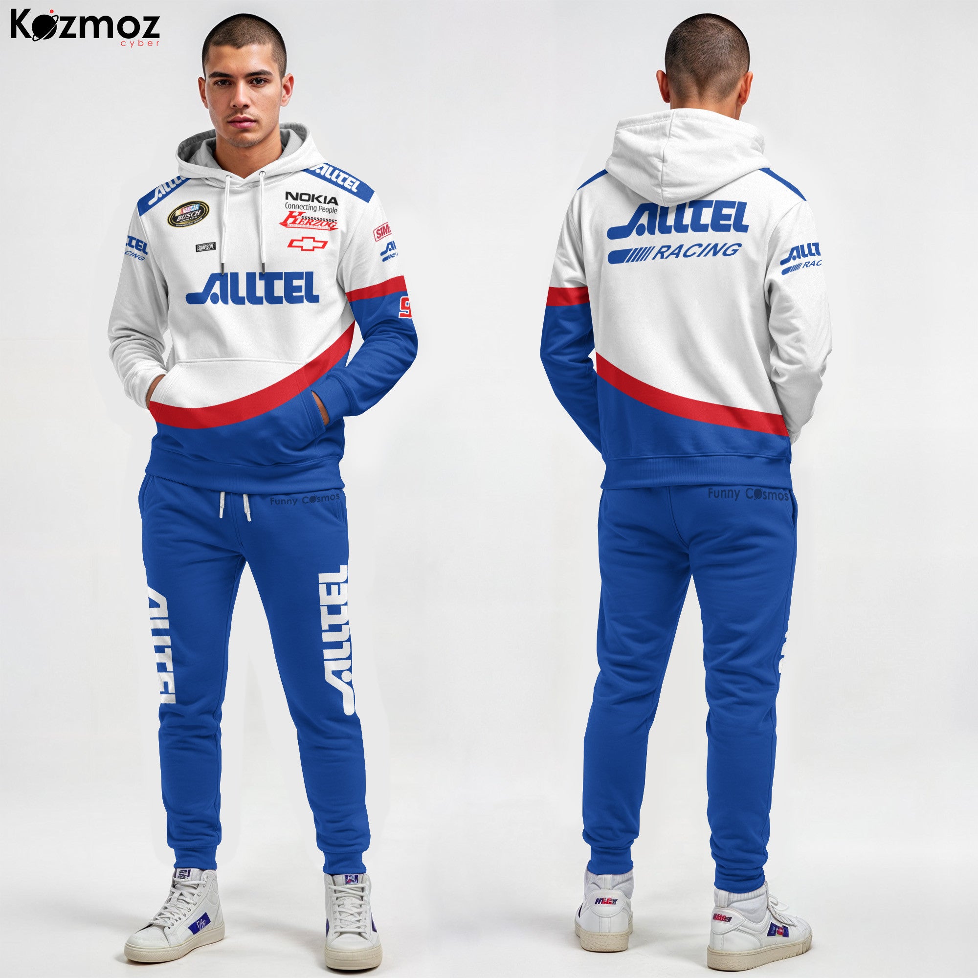 Jimmie Johnson Racing Costume 1992 Alltel Firesuit Collection - Hendrick Motorsports NASCAR Team