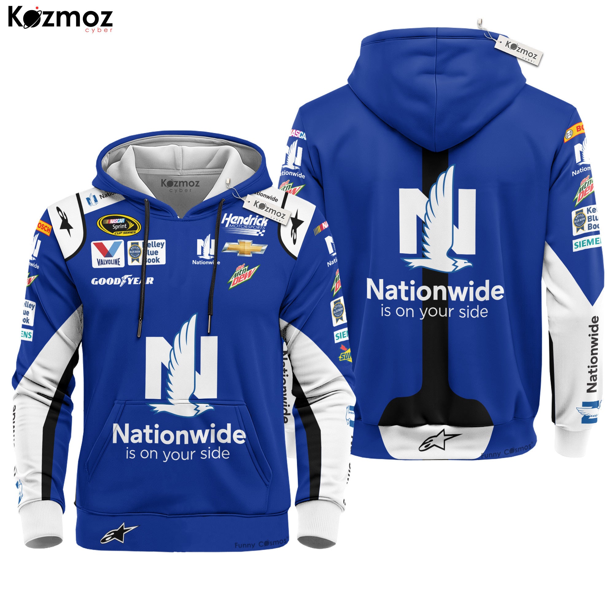 Dale Earnhardt Jr Racing Firesuit Costume Sprint Cup Series 2015 Collection - Hendrick Motorsports NASCAR Racing Team
