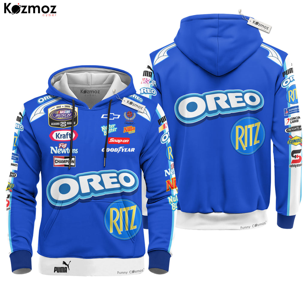Dale Earnhardt Jr Racing Firesuit Costume Signed Oreo Ritz 2006 Collection - Hendrick Motorsports NASCAR Racing Team