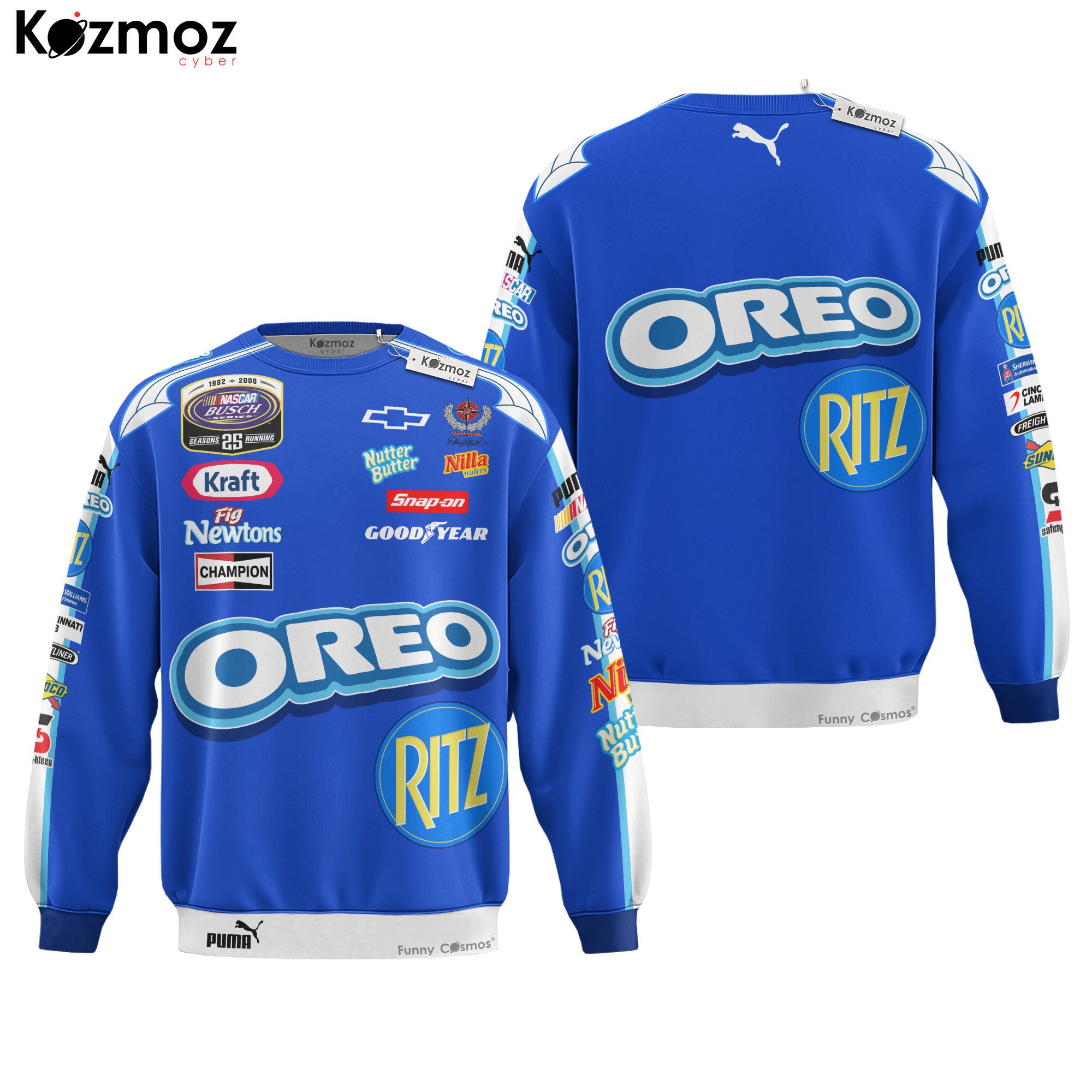 Dale Earnhardt Jr Racing Firesuit Costume Signed Oreo Ritz 2006 Collection - Hendrick Motorsports NASCAR Racing Team