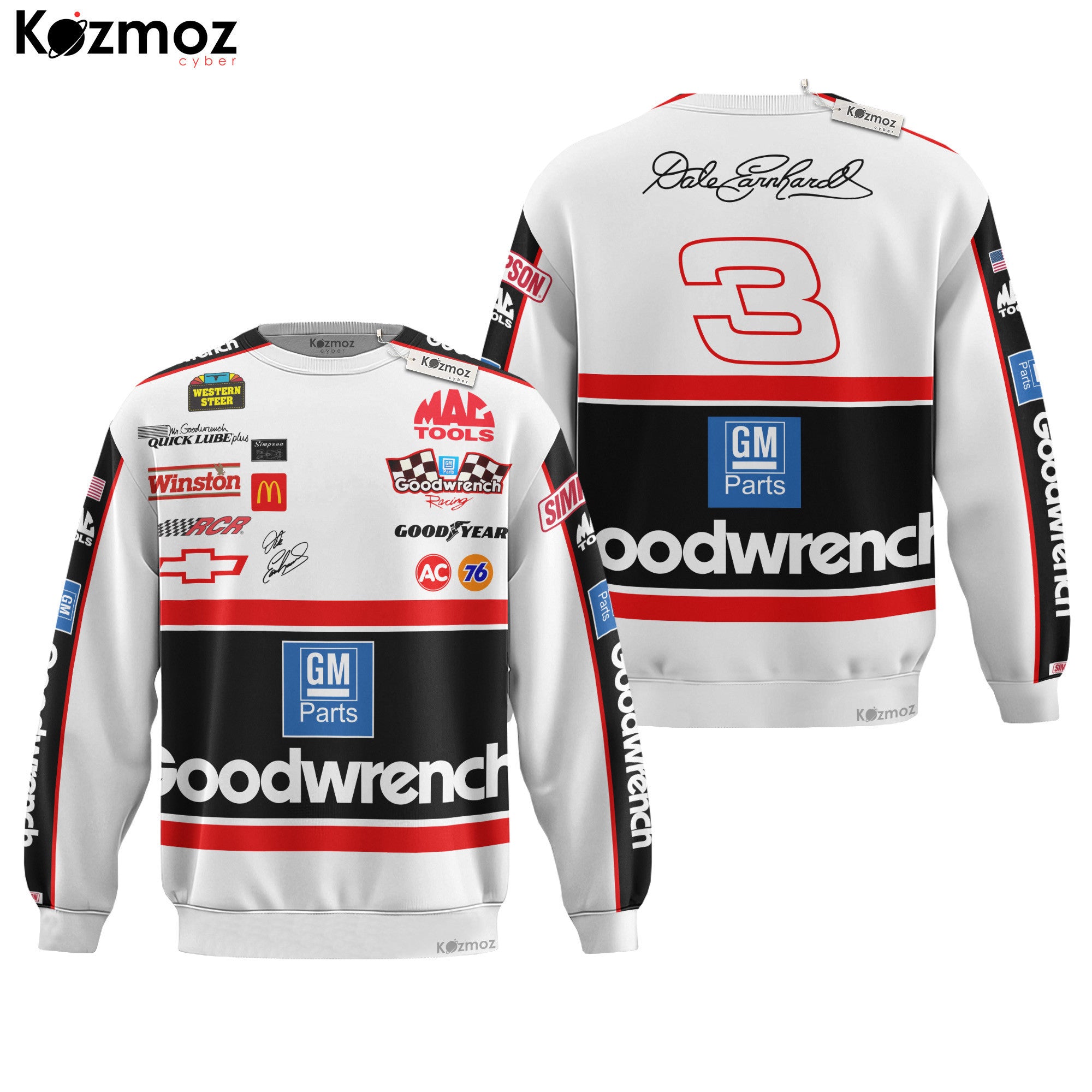 Dale Earnhardt Sr Racing Costume 1992 Collection - RCR NASCAR Racing Team