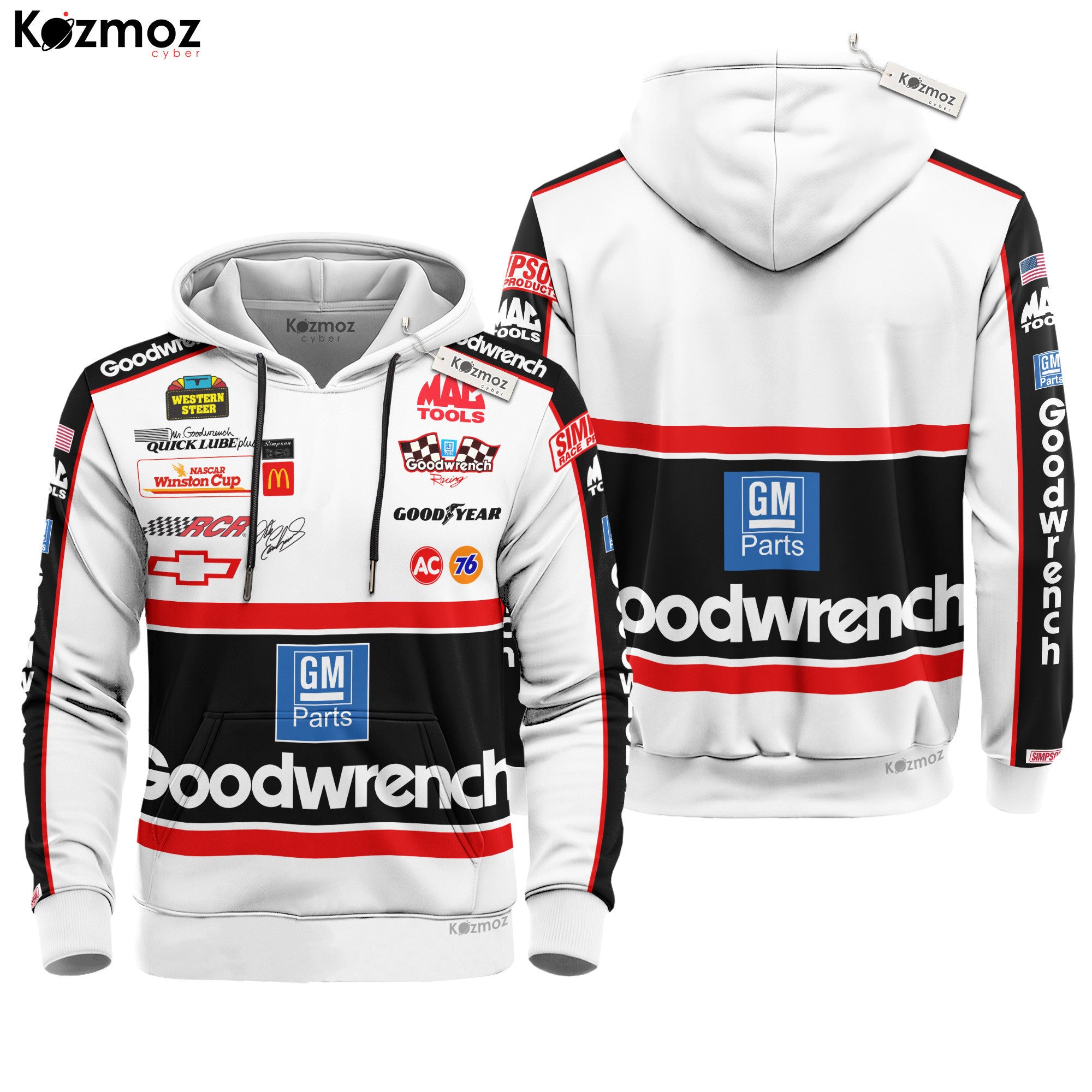 Dale Earnhardt Sr Racing Costume 1993 Talladega Victory Fire Collection - RCR NASCAR Racing Team