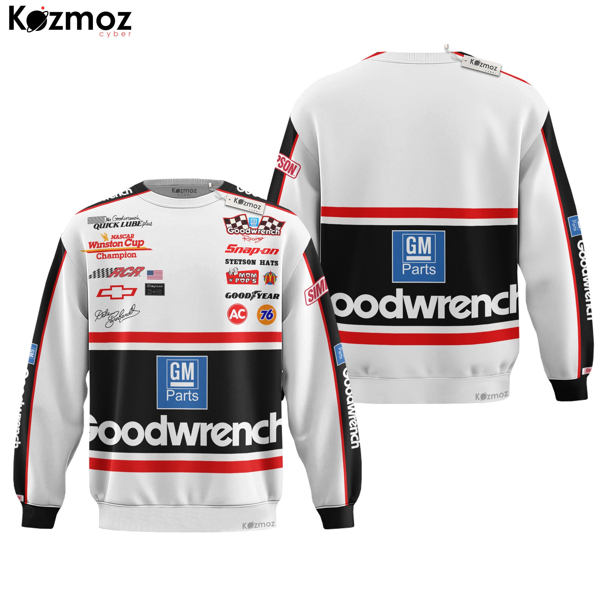 Dale Earnhardt Sr Racing Costume 1994 Sr. Race Worn & Signed Fire Collection - RCR NASCAR Racing Team