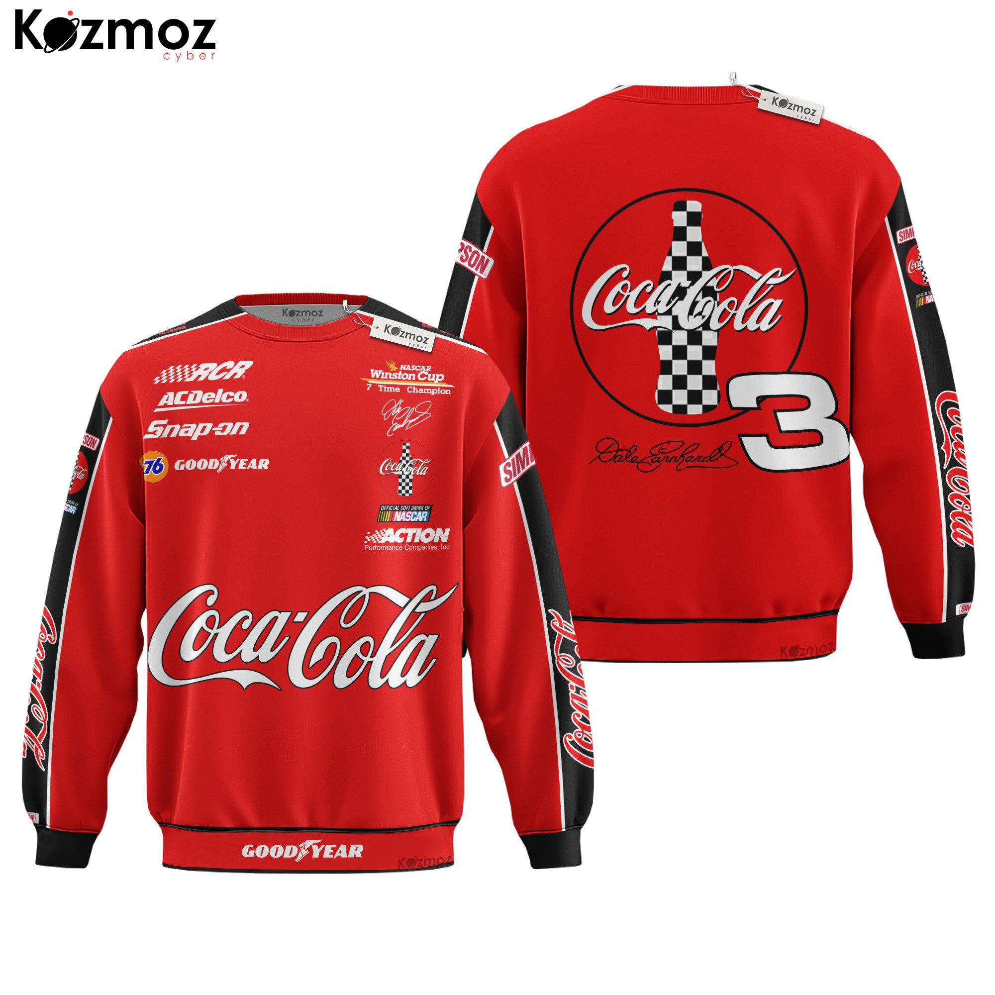 Dale Earnhardt Sr Racing Costume 1998 Race Worn & Signed Fire Collection - RCR NASCAR Racing Team