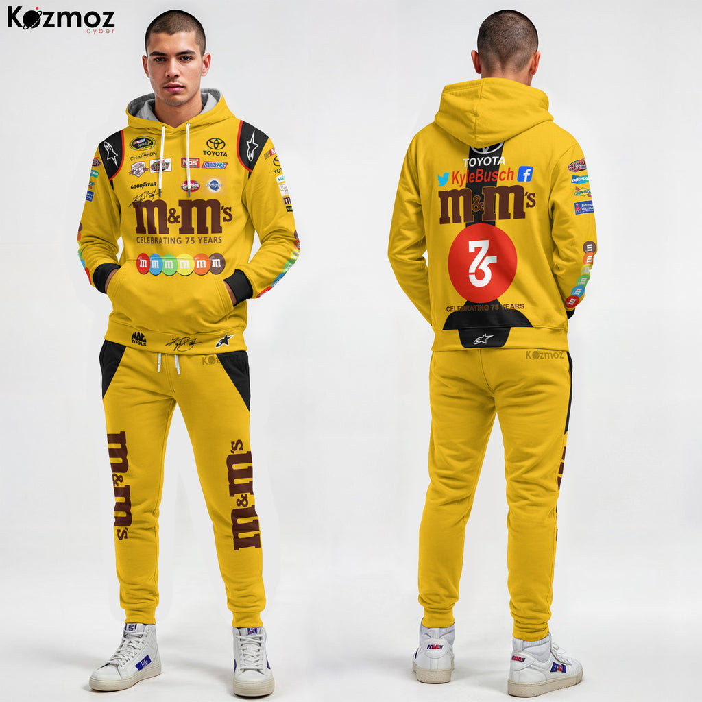 Kyle Busch Racing Costume Signed & Race-Used 2015 - M&M's NASCAR Cup Series Racing Team