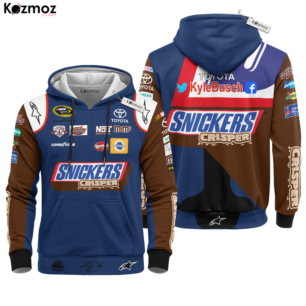Kyle Busch Racing Costume 2016 Collection - Snickers Crisper NASCAR Racing Team