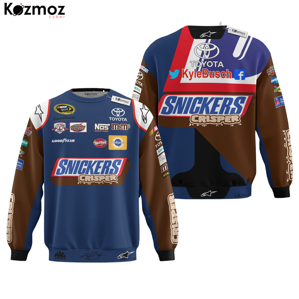 Kyle Busch Racing Costume 2016 Collection - Snickers Crisper NASCAR Racing Team