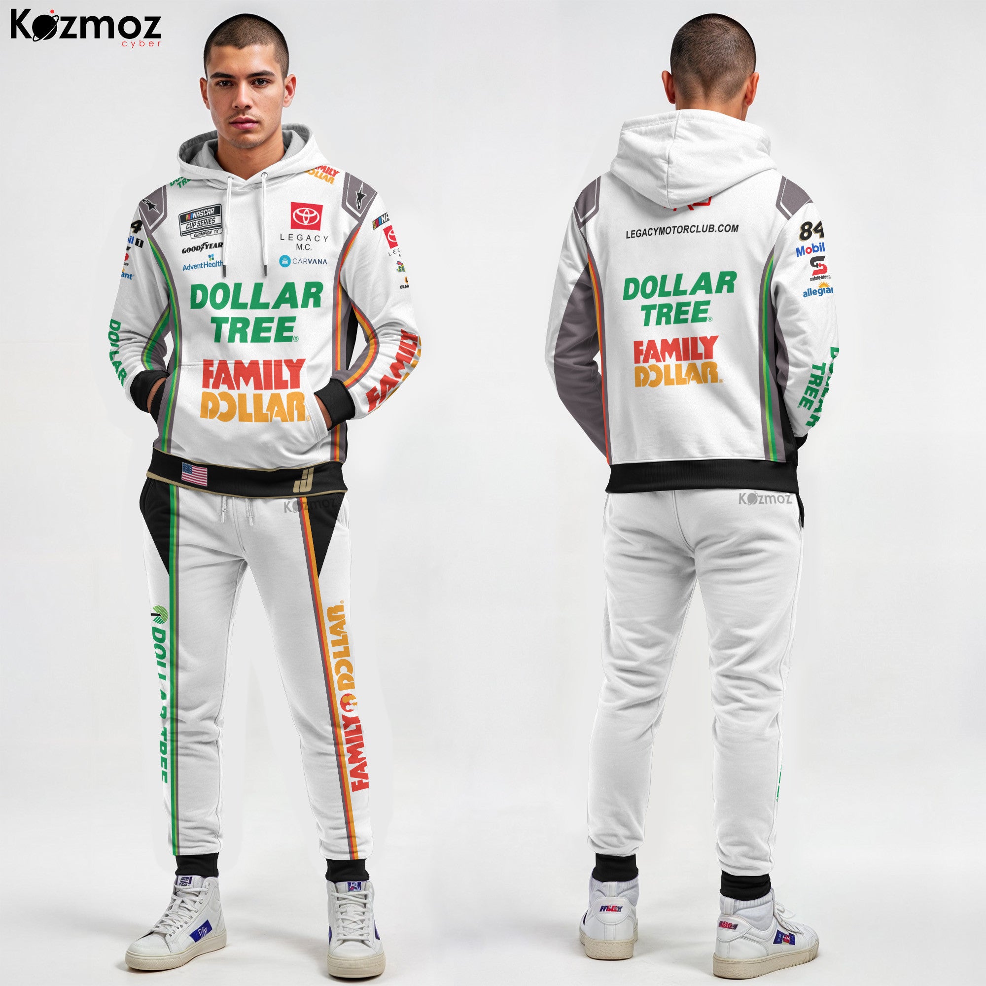 Jimmie Johnson Racing Costume 2024 Dollar tree Collection - Legacy Motor Club NASCAR Racing Team