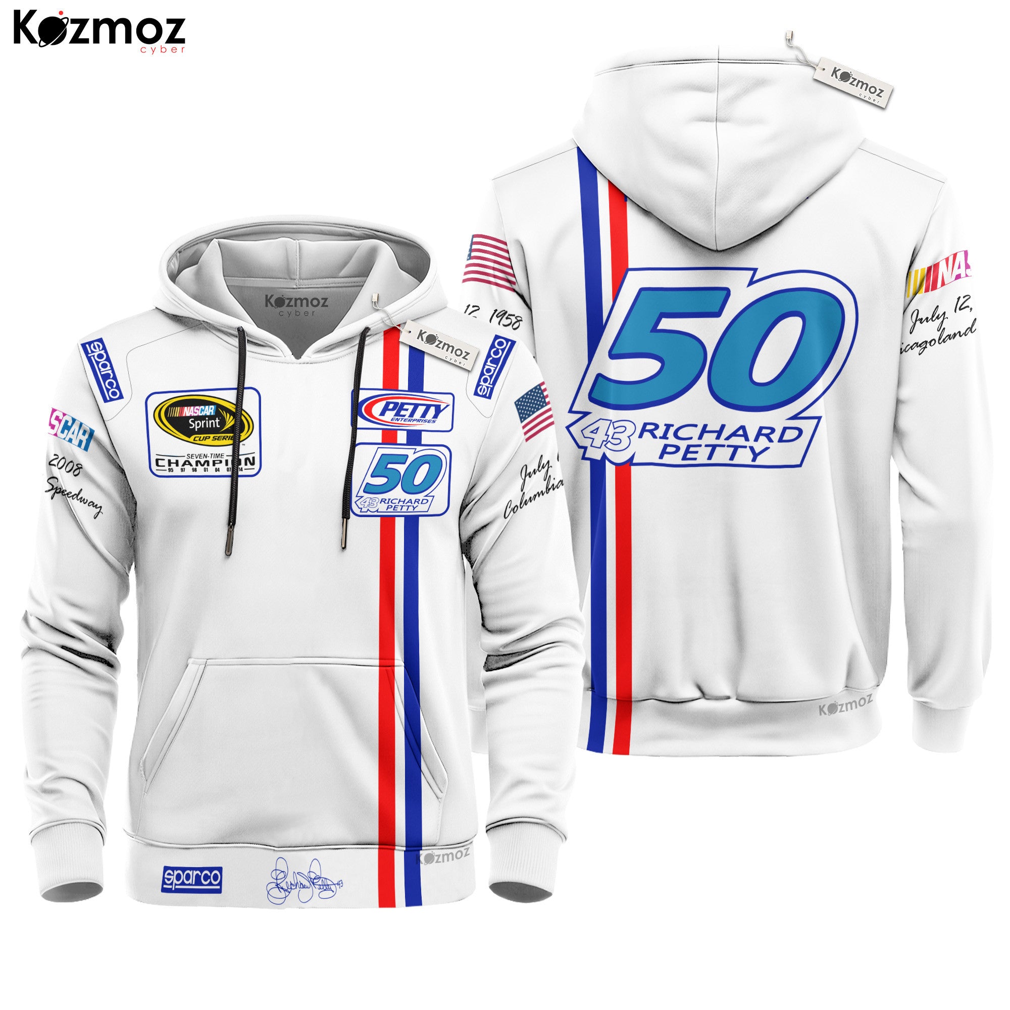 Richard Petty Racing Costume 50 Commemorative Collection - Petty Enterprises NASCAR Racing Team