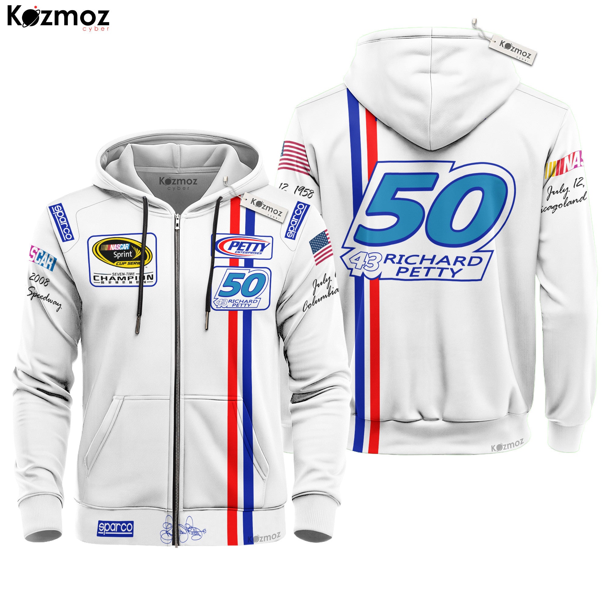 Richard Petty Racing Costume 50 Commemorative Collection - Petty Enterprises NASCAR Racing Team