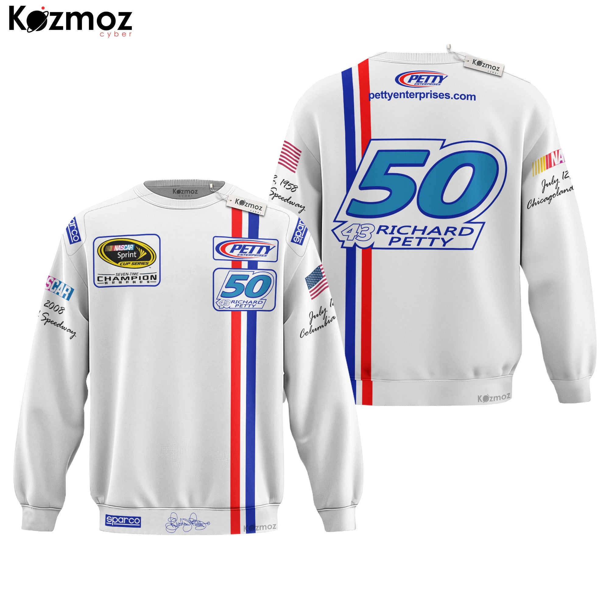 Richard Petty Racing Costume 50 Commemorative Collection - Petty Enterprises NASCAR Racing Team