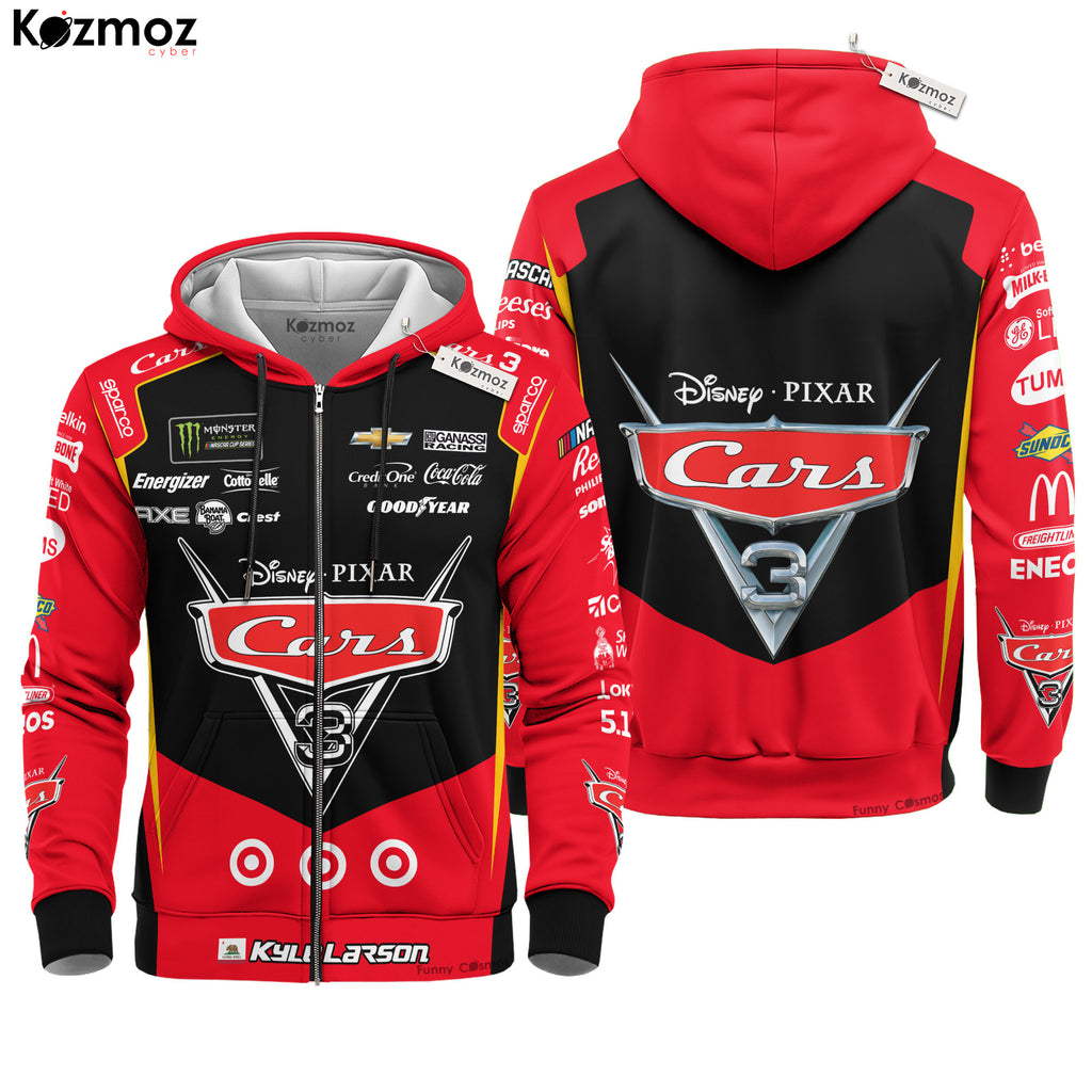 Kyle Larson Racing Firesuit Costume Target Cars 3 Pit Box 2017 Collection - Chip Ganassi Racing NASCAR Racing Team