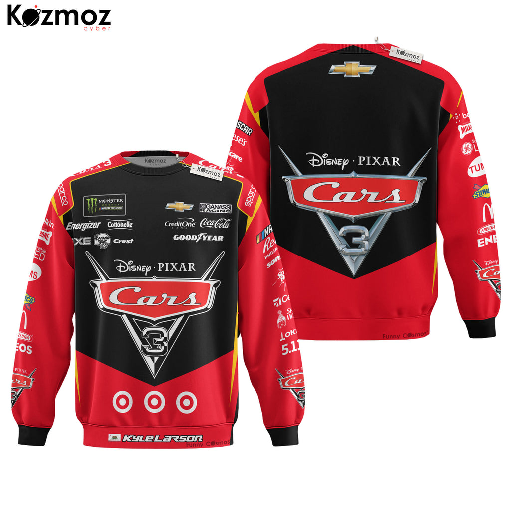 Kyle Larson Racing Firesuit Costume Target Cars 3 Pit Box 2017 Collection - Chip Ganassi Racing NASCAR Racing Team