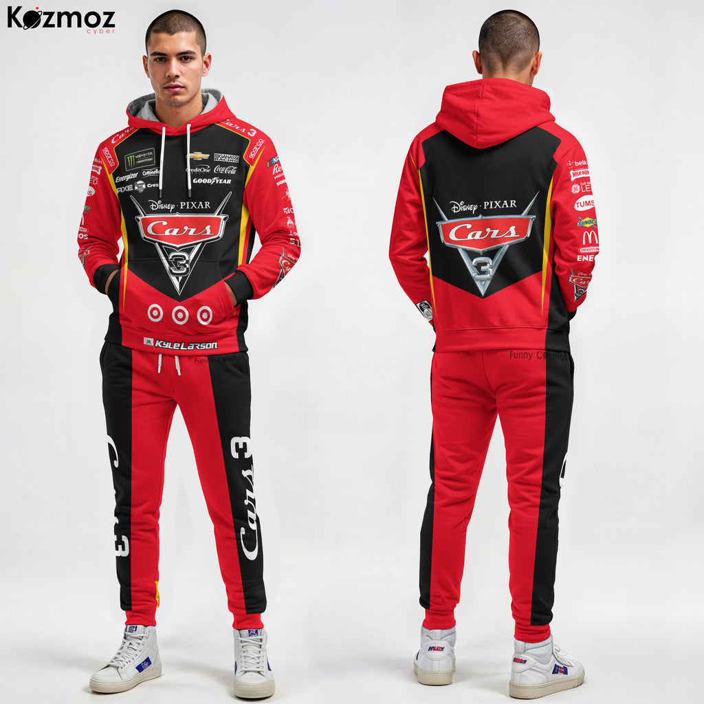 Kyle Larson Racing Firesuit Costume Target Cars 3 Pit Box 2017 Collection - Chip Ganassi Racing NASCAR Racing Team