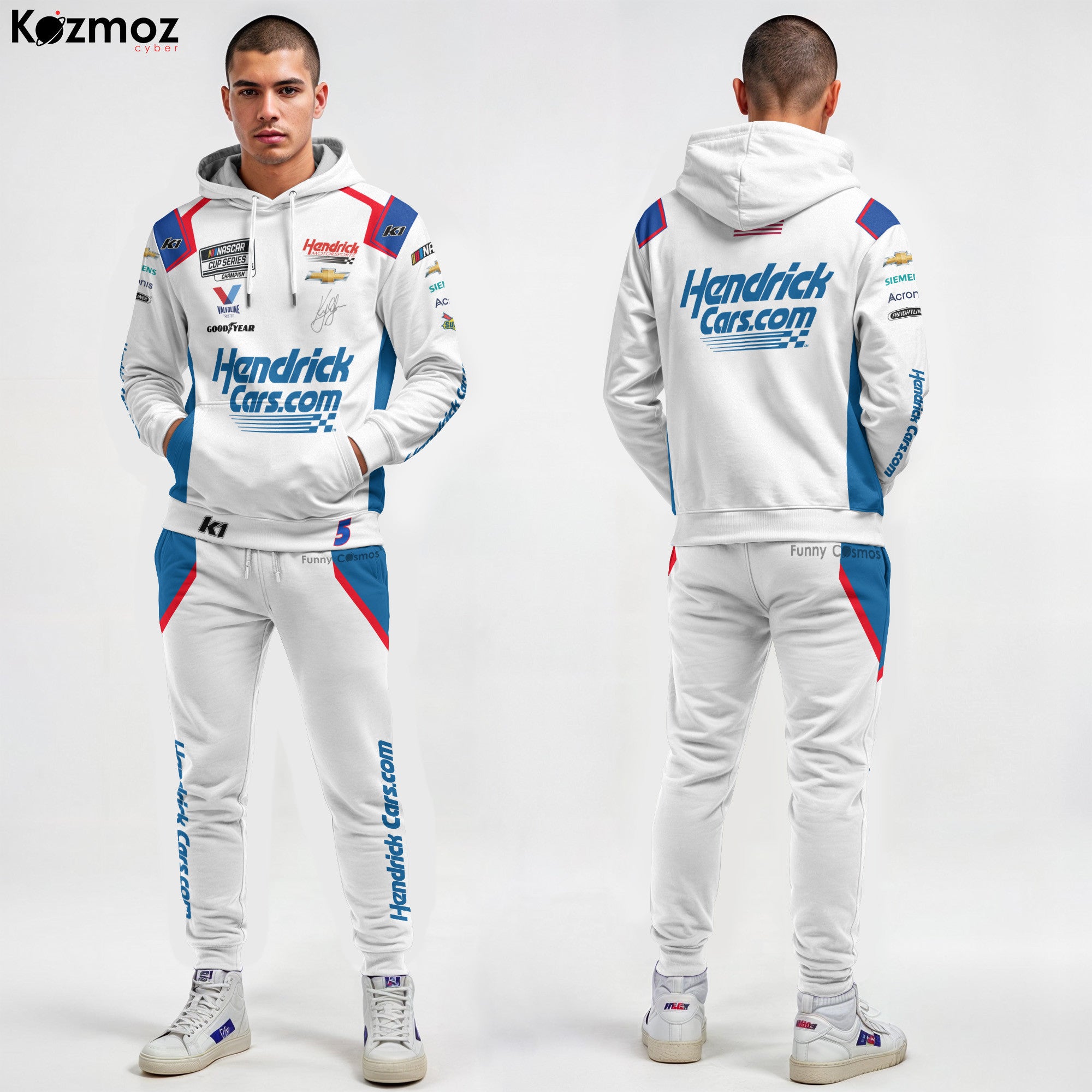 Kyle Larson Racing Firesuit Costume Signed & Race-Used 2022 Collection - Hendrick Motorsports NASCAR Racing Team