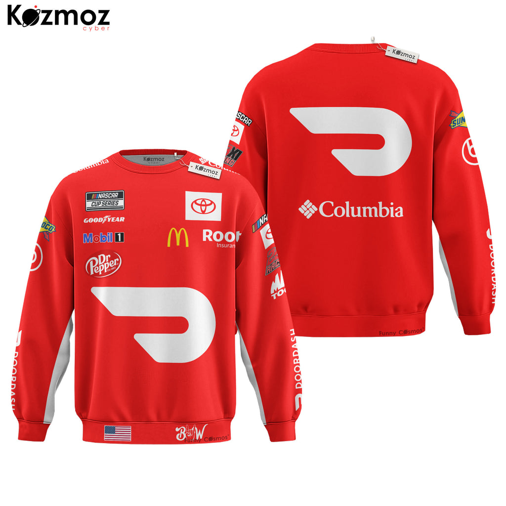 Bubba Wallace Racing Firesuit Costume 2021 Doordash Collection - 23XI Racing NASCAR Racing Team