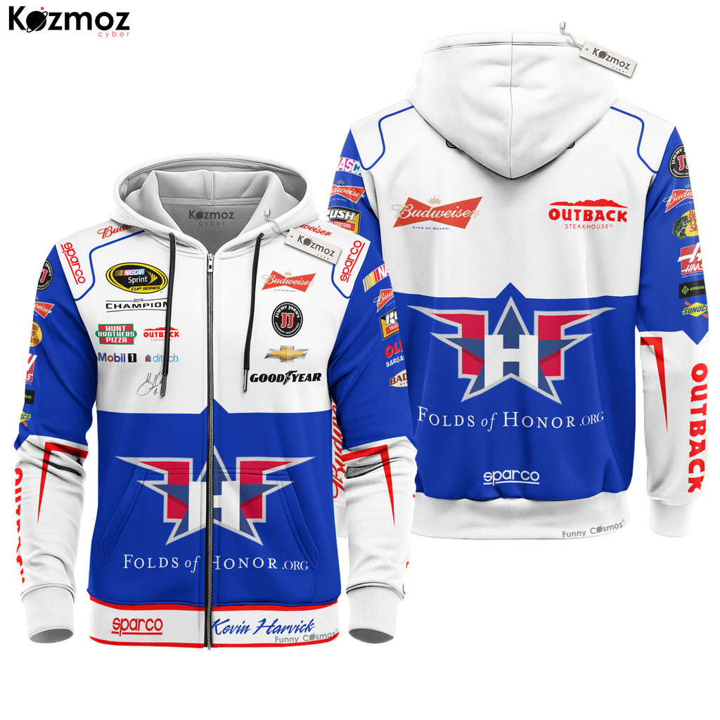 Kevin Harvick Racing Firesuit Costume 2015 Toyota-Save Mart 350 Collection - Stewart-Haas NASCAR Racing Team