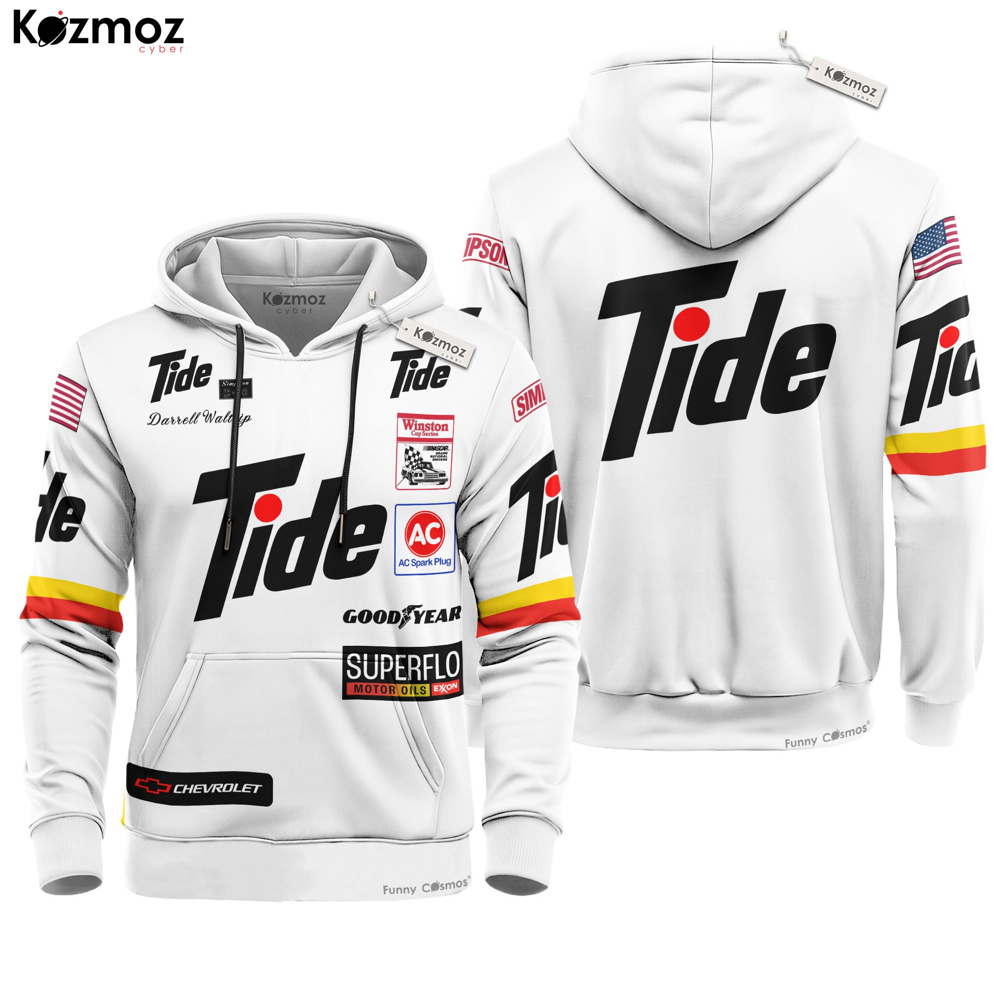Darrell Waltrip Racing Firesuit Costume 1987 TIDE Racing Collection - Hendrick Motorsports NASCAR Racing Team