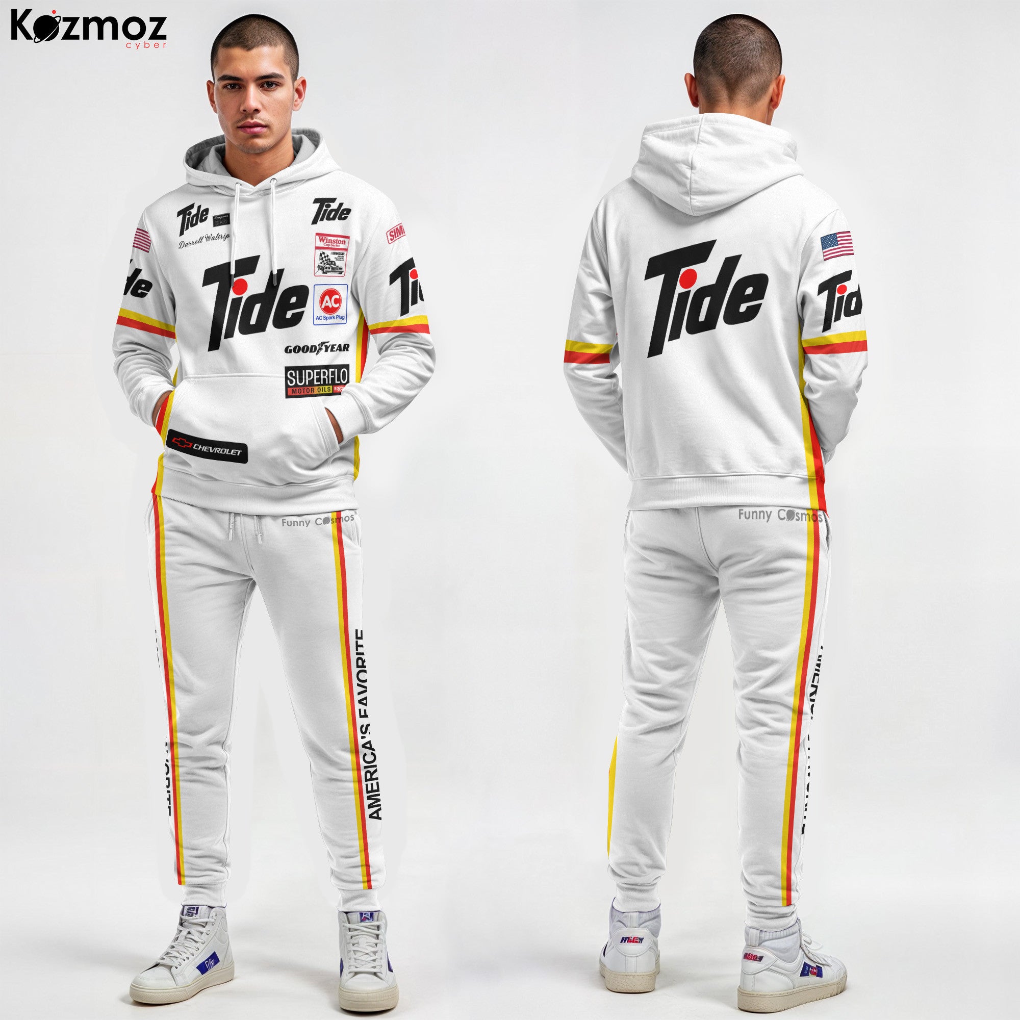 Darrell Waltrip Racing Firesuit Costume 1987 TIDE Racing Collection - Hendrick Motorsports NASCAR Racing Team