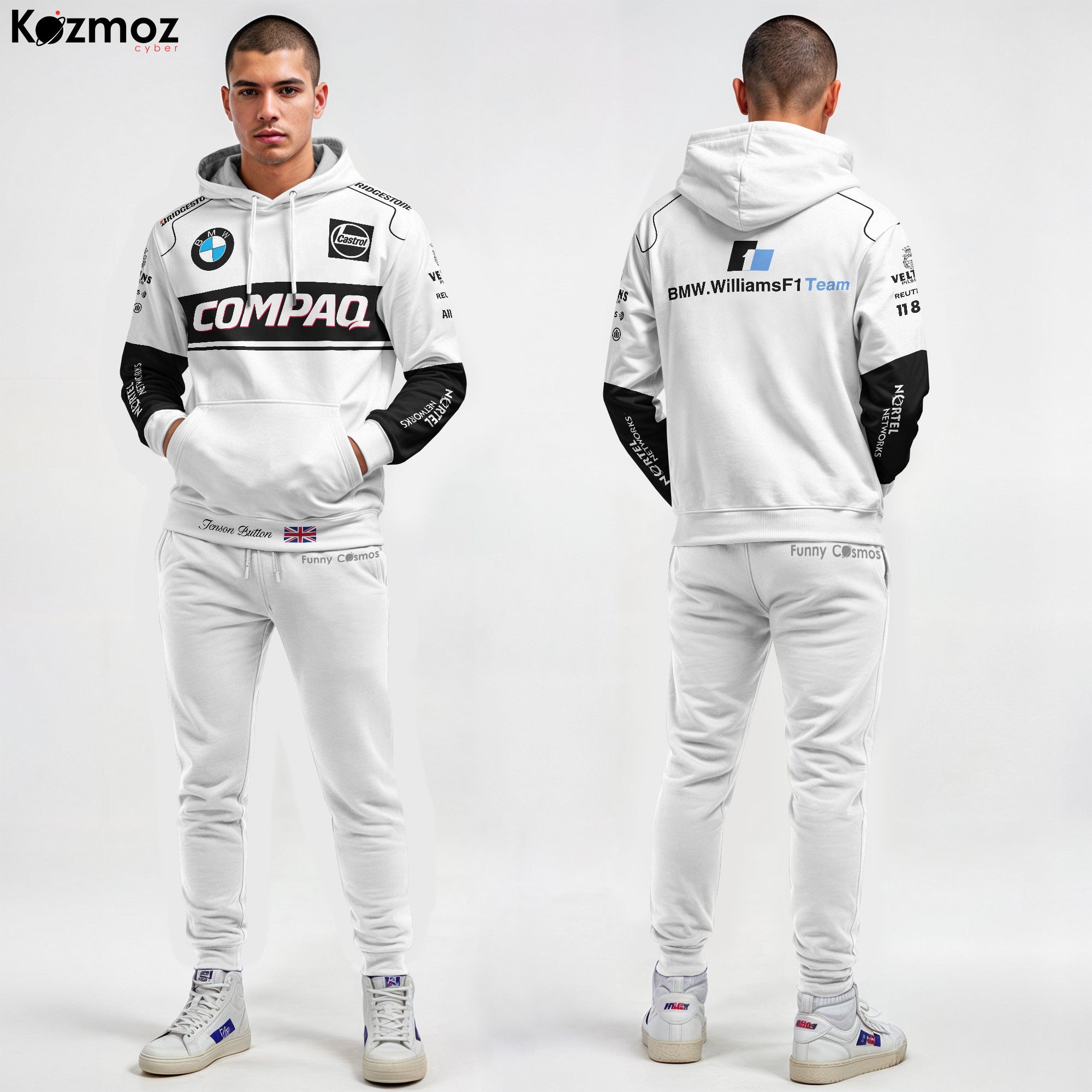 Jenson Button Racing Costume BMW Williams 2000 Collection - Williams Racing Team