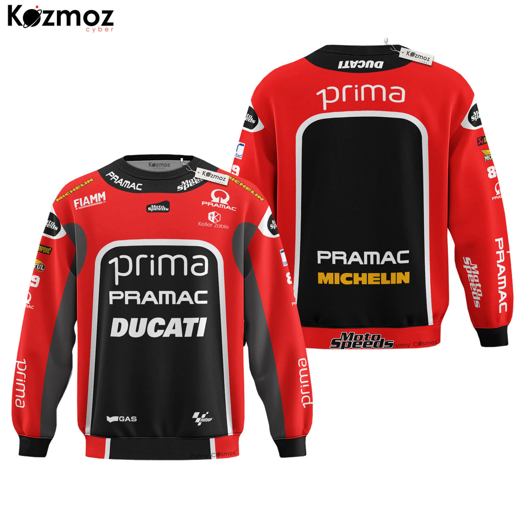Jorge Martin Racing Suit Ducati British GP 2024 Collection - Ducati MotoGP Racing Team