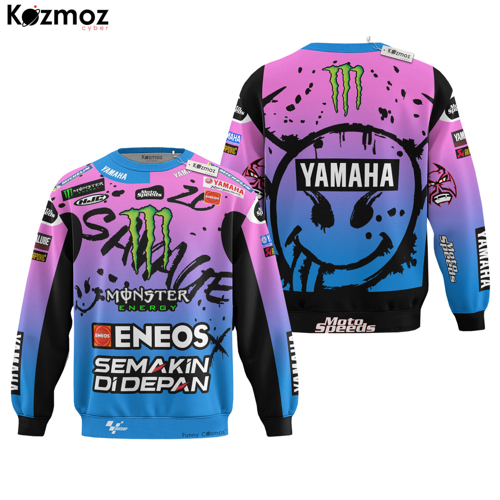 Fabio Quartararo Yamaha Racing Suit French GP 2024 Collection - Yamaha MotoGP Racing Team
