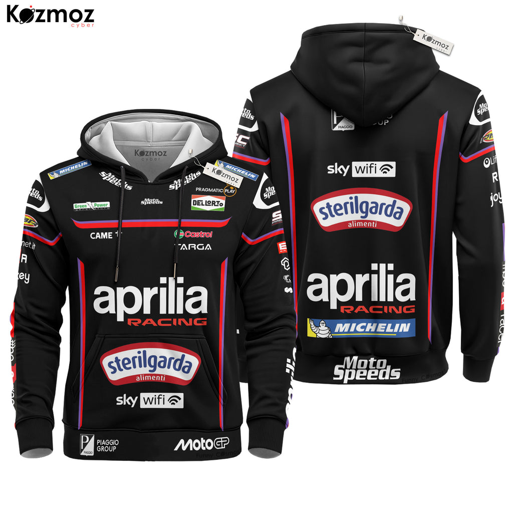 Jorge Martin Motorcycle Racing Suit Aprilia 2025 Collection - Aprilia MotoGP Racing Team