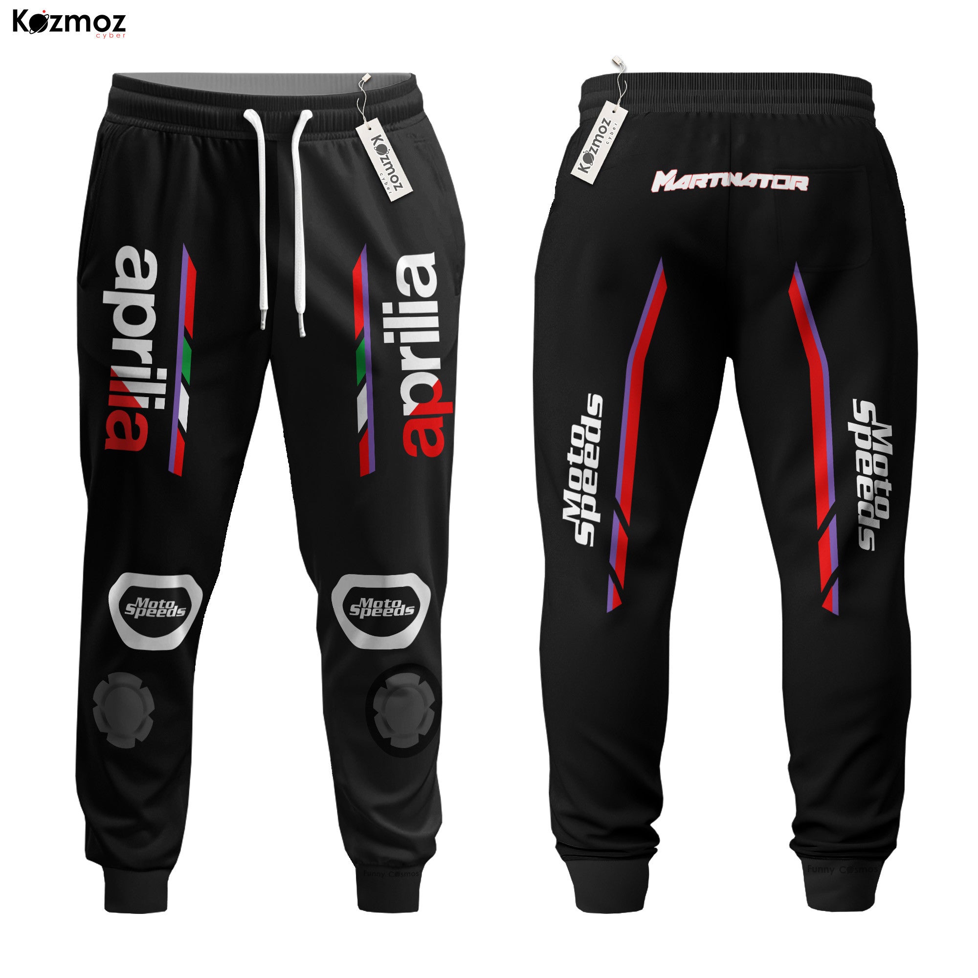 Jorge Martin Motorcycle Racing Suit Aprilia 2025 Collection - Aprilia MotoGP Racing Team