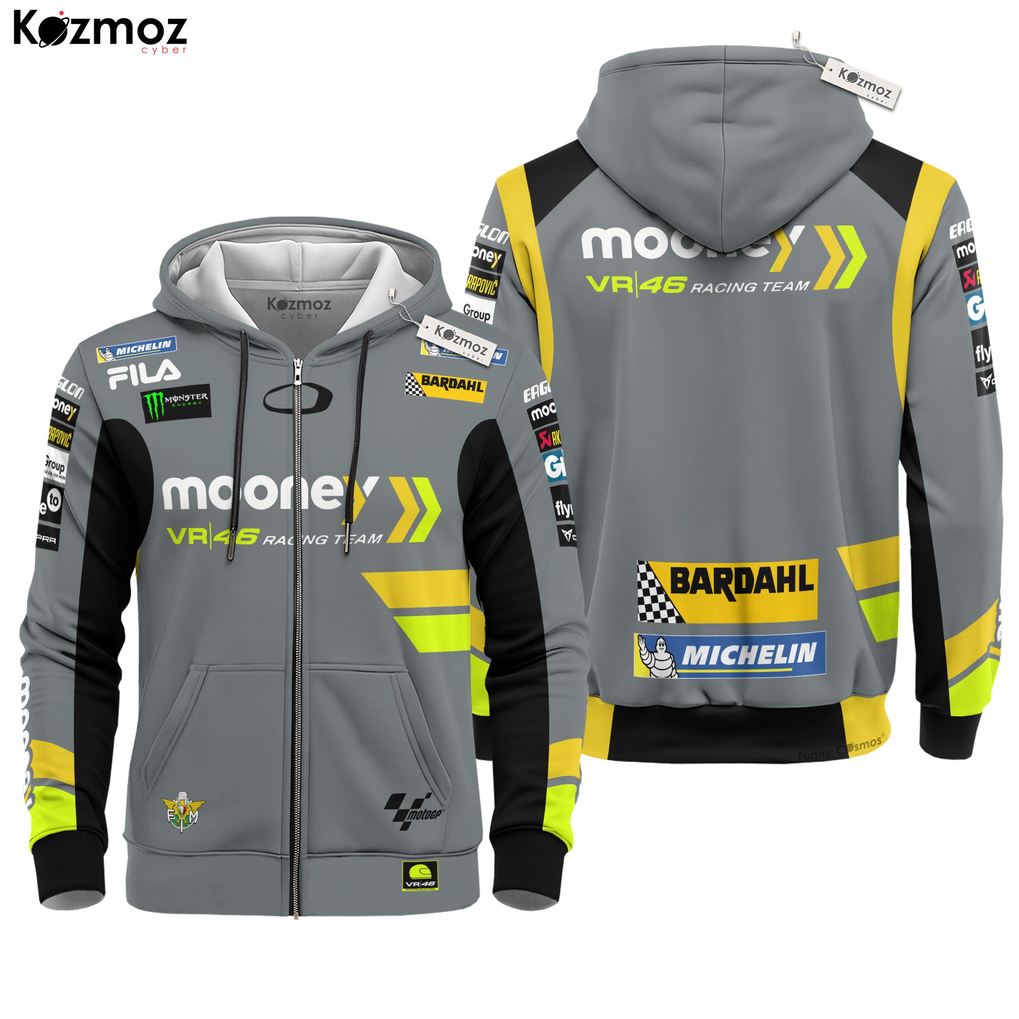 Fabio Quartararo Yamaha Racing Suit French GP 2024 Collection - Yamaha MotoGP Racing Team