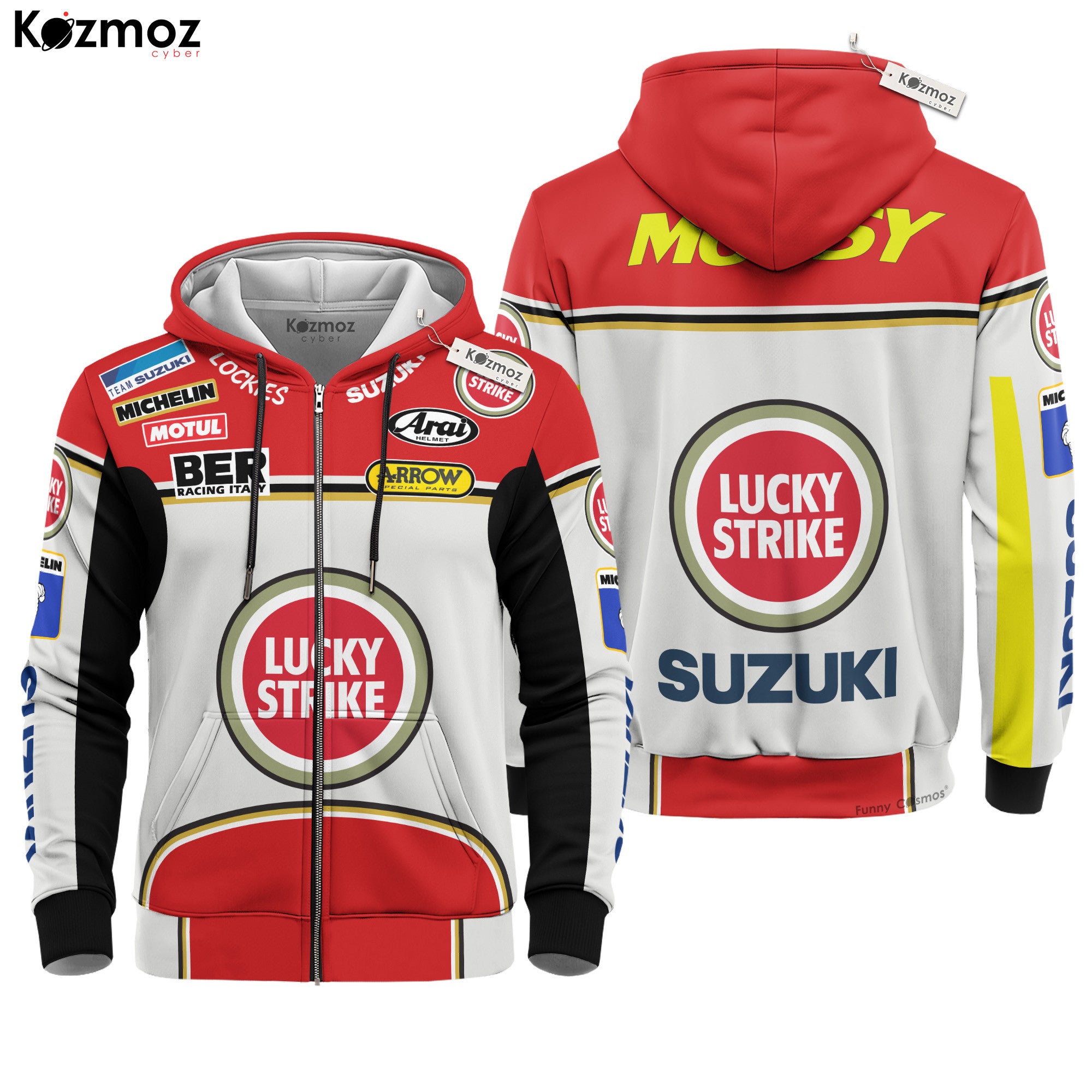 Kevin Schwantz Racing Suit Suzuki 1993 Collection - Suzuki MotoGP Racing Team