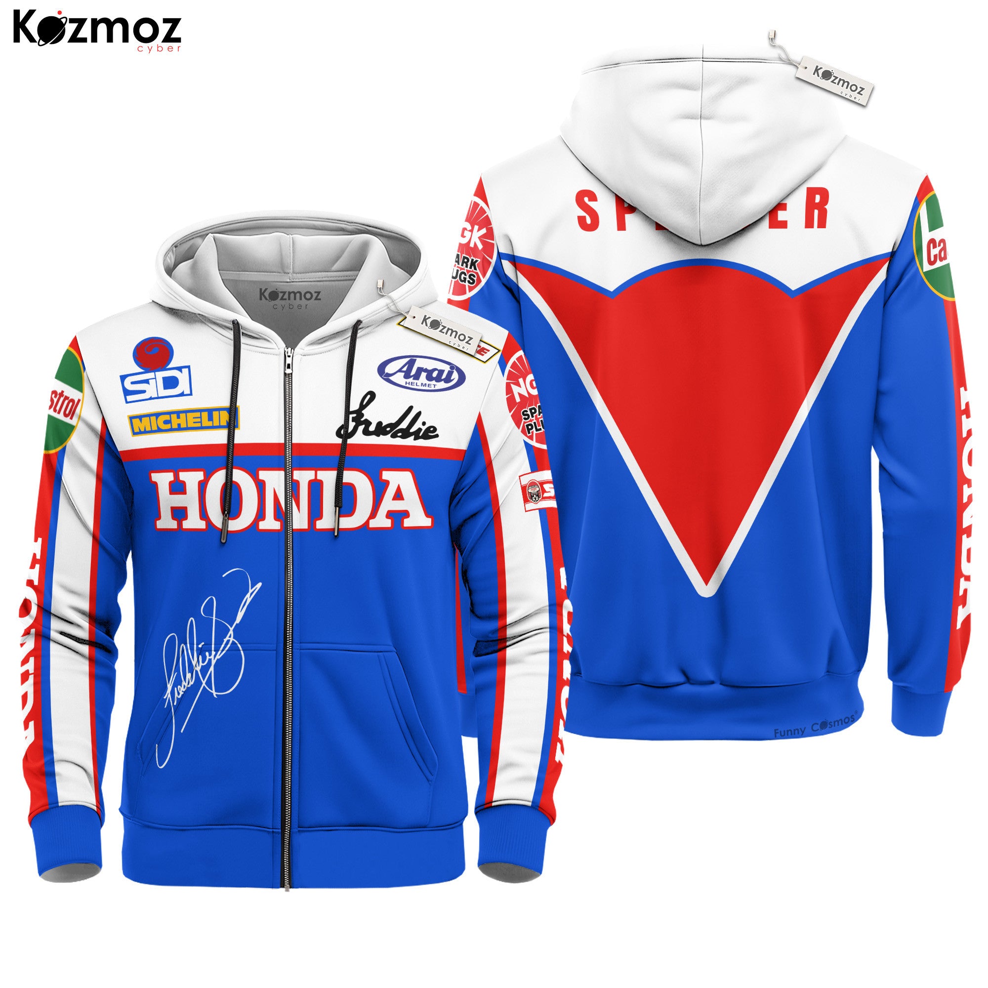 Freddie Spencer Racing Costume MotoGP 1983 Collecion - Honda MotoGP Racing Team