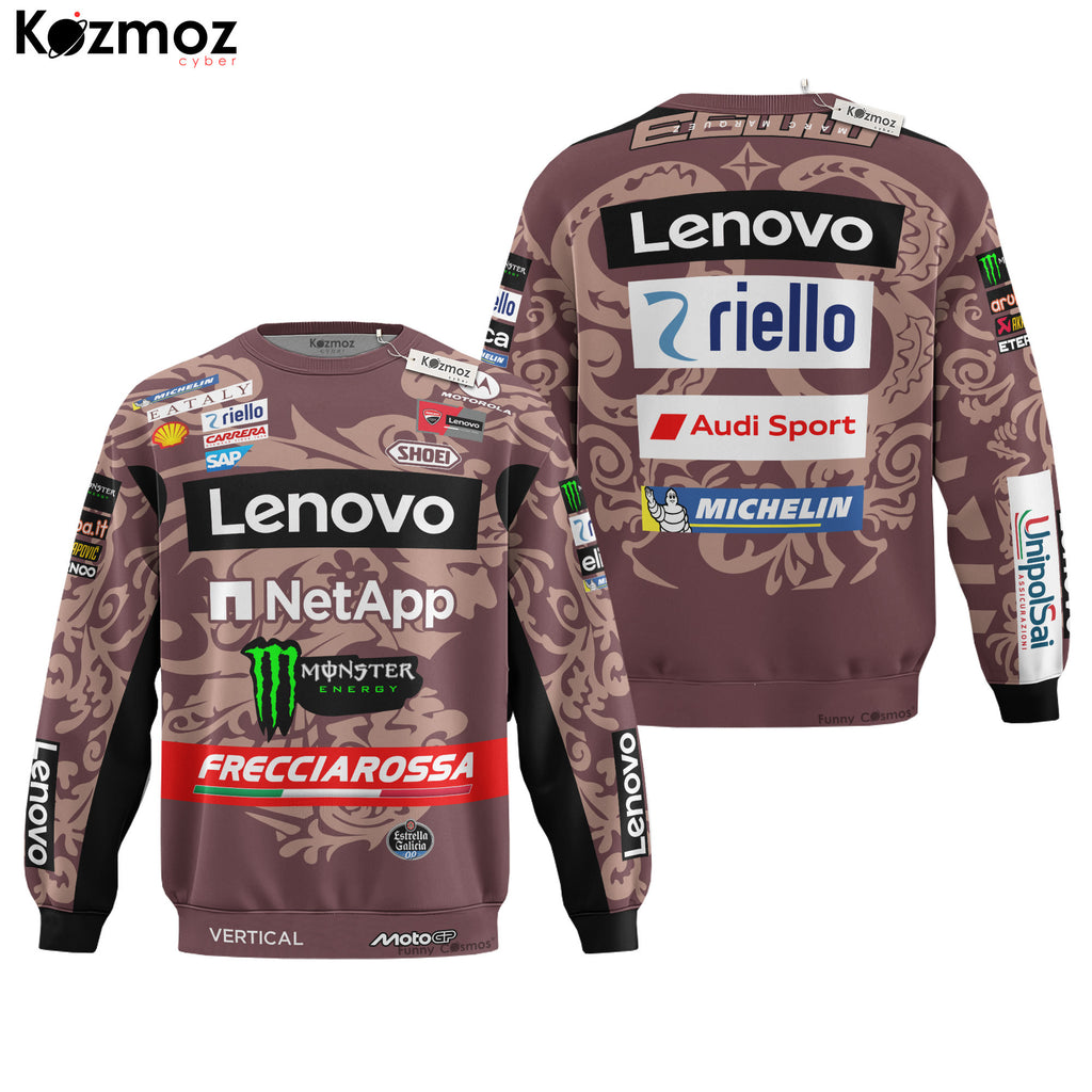 Marc Marquez Racing Costume Italy 2025 Collection - Ducati MotoGP Racing Team