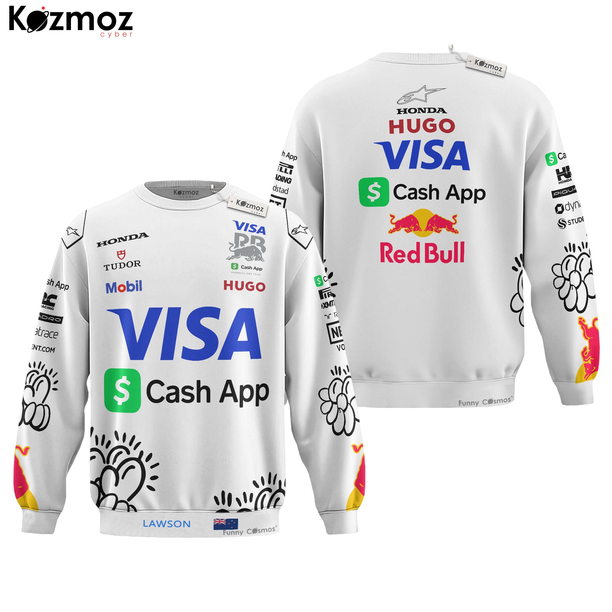 Liam Lawson Racing Costume Silverstone Style 2025 Collection - AlphaTauri  Racing Team