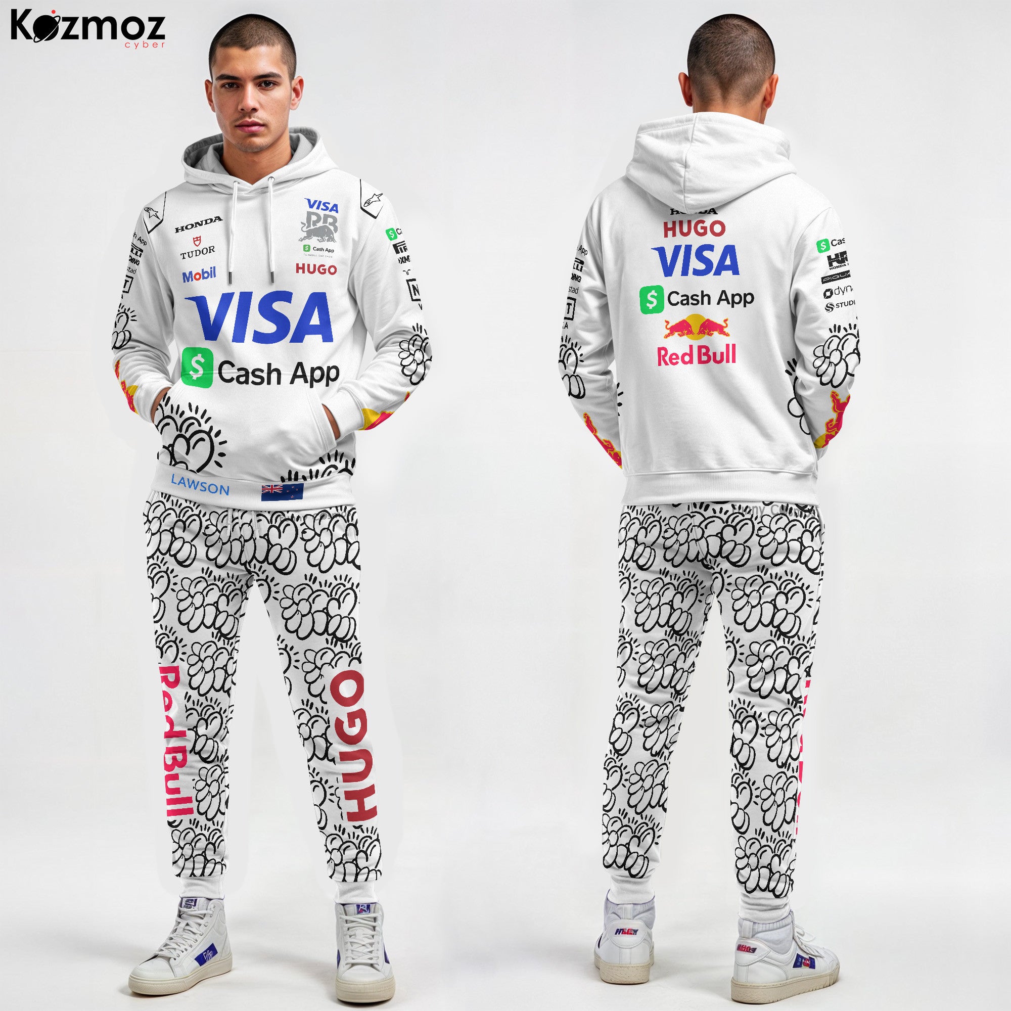 Liam Lawson Racing Costume Silverstone Style 2025 Collection - AlphaTauri  Racing Team