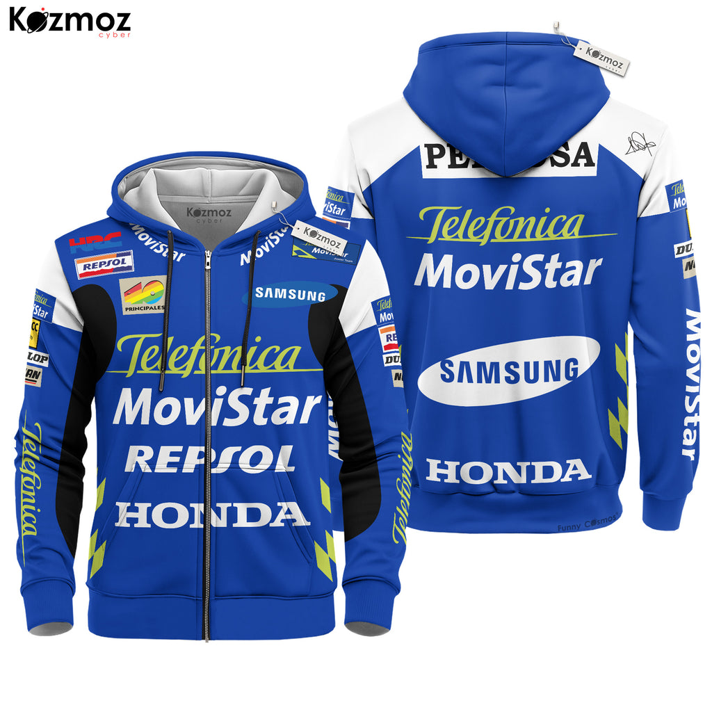 Dani Pedrosa Racing Costume Repsol Motorcycle 2003 Collection - Honda MotoGP Racing Team