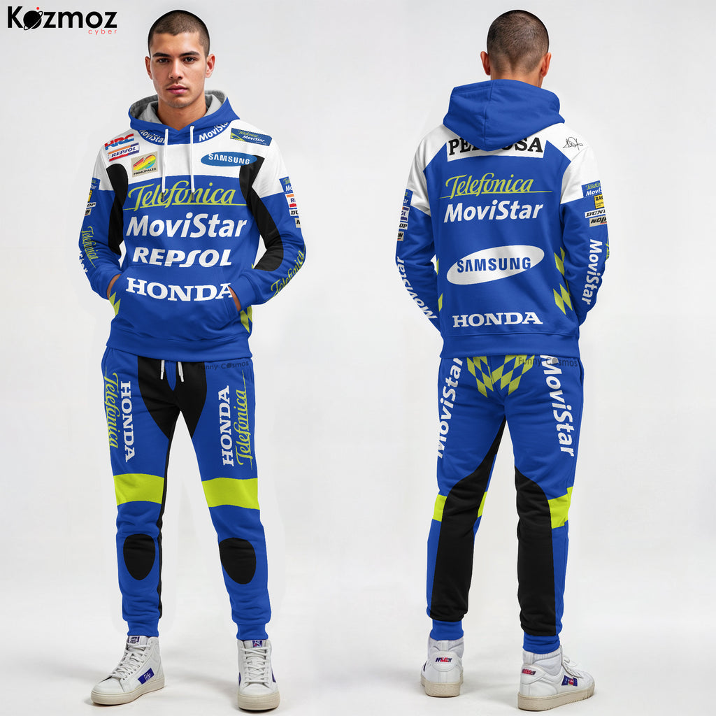 Dani Pedrosa Racing Costume Repsol Motorcycle 2003 Collection - Honda MotoGP Racing Team