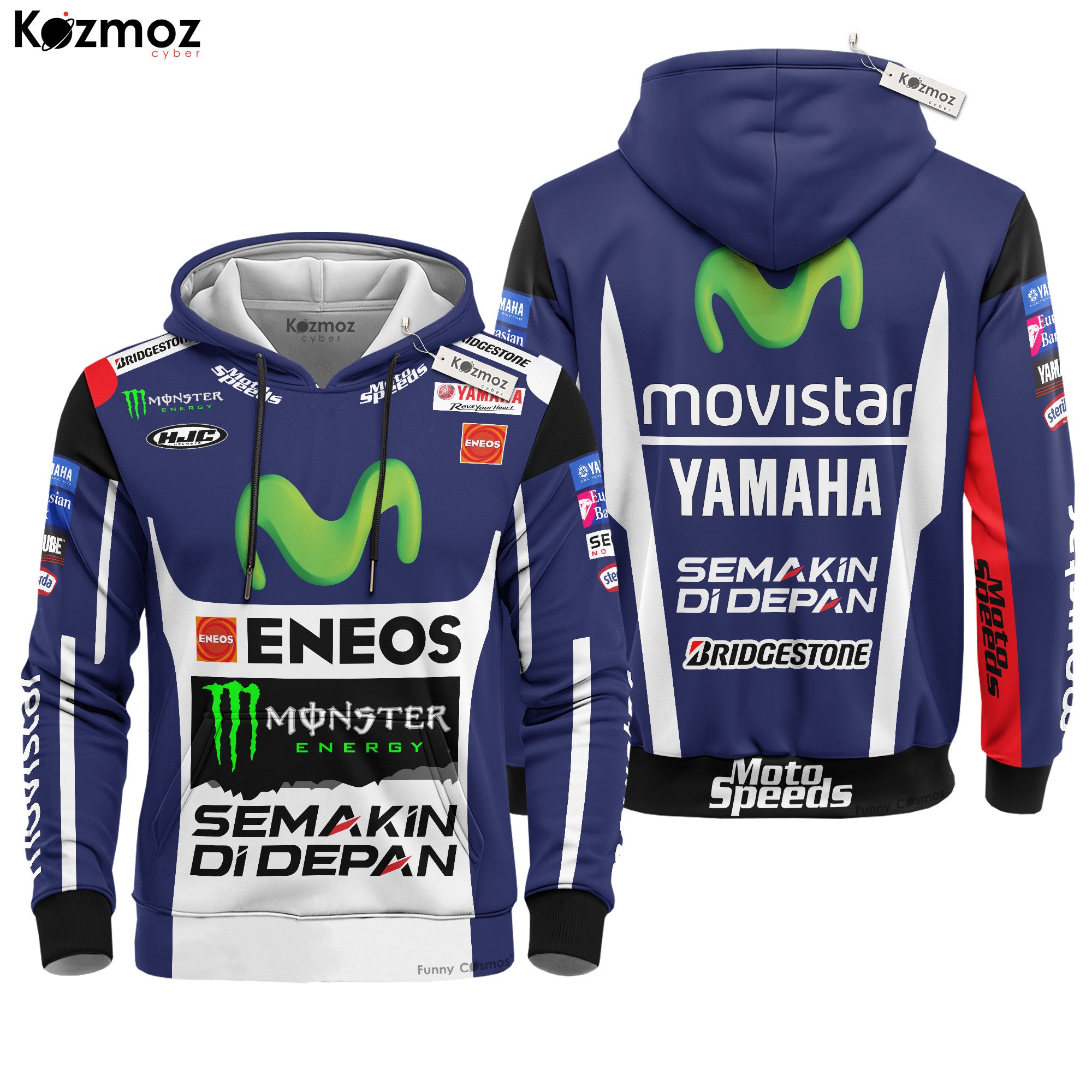Jorge Lorenzo Racing Costume Yamaha Movistar 2015 Collection - Yamaha MotoGP Racing Team