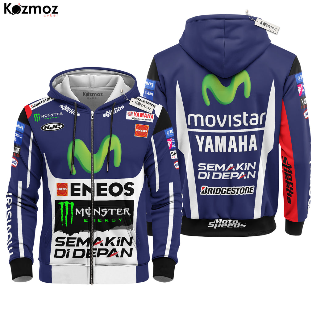Jorge Lorenzo Racing Costume Yamaha Movistar 2015 Collection - Yamaha MotoGP Racing Team