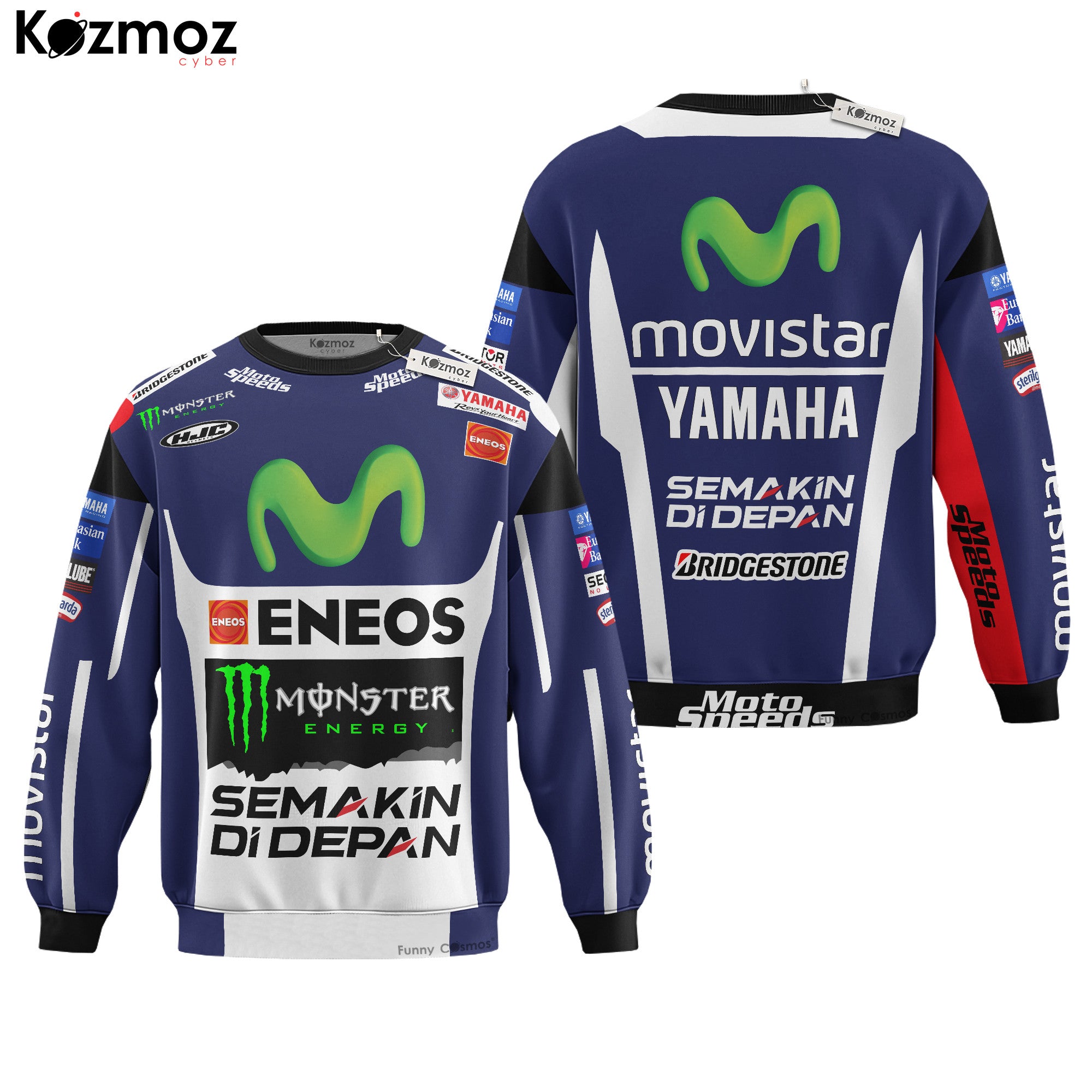 Jorge Lorenzo Racing Costume Yamaha Movistar 2015 Collection - Yamaha MotoGP Racing Team