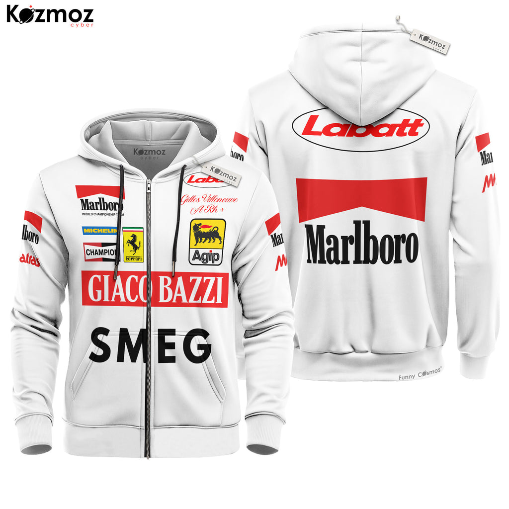 Gilles Villeneuve Racing Costume Suit 1980 - SF Team