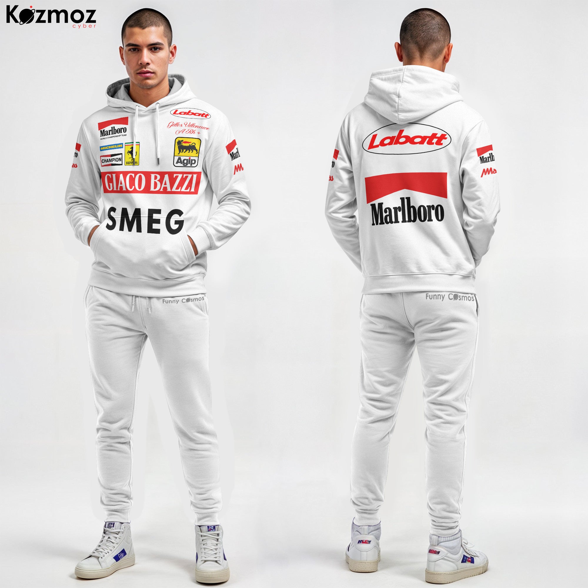 Gilles Villeneuve Racing Costume Suit 1980 - SF Team