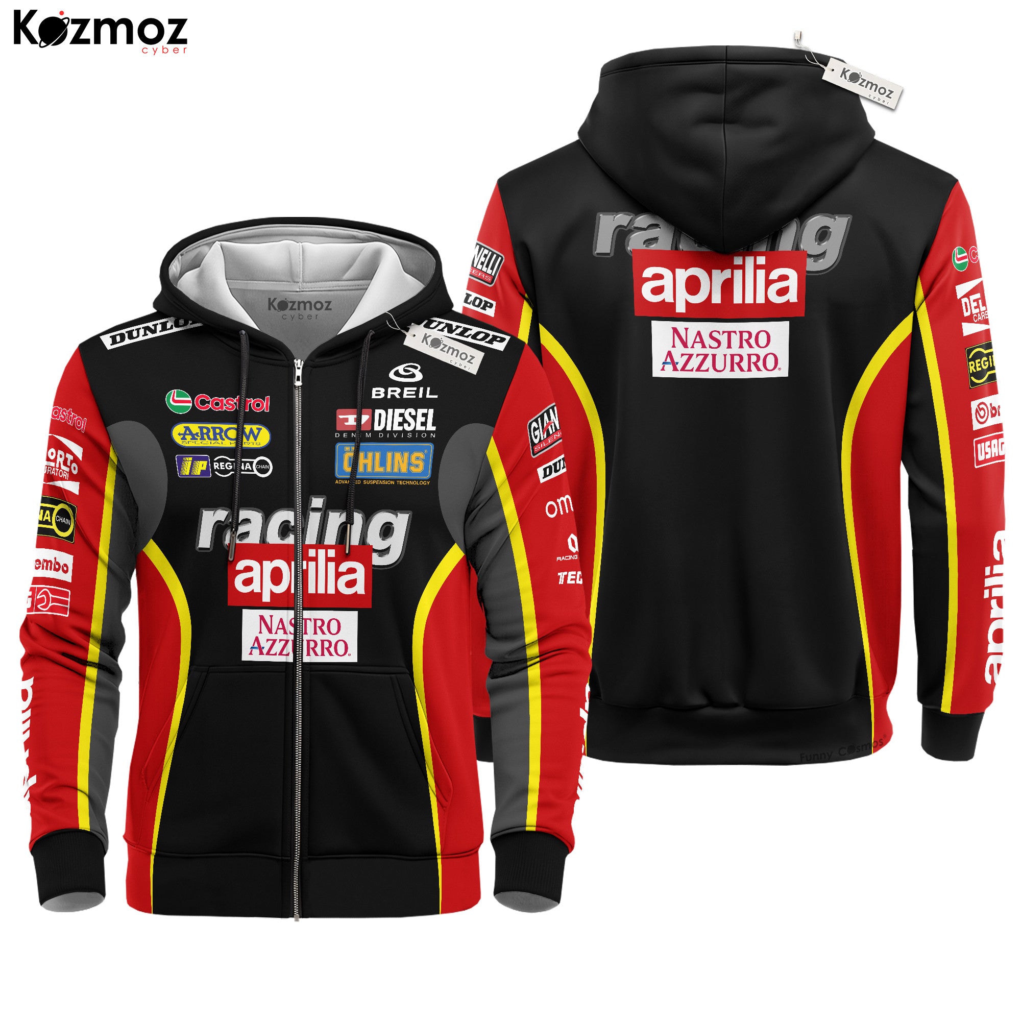 Loris Capirossi Aprilia RSW250 Racing Costume Suit MotoGP 250cc Tribute Outfit