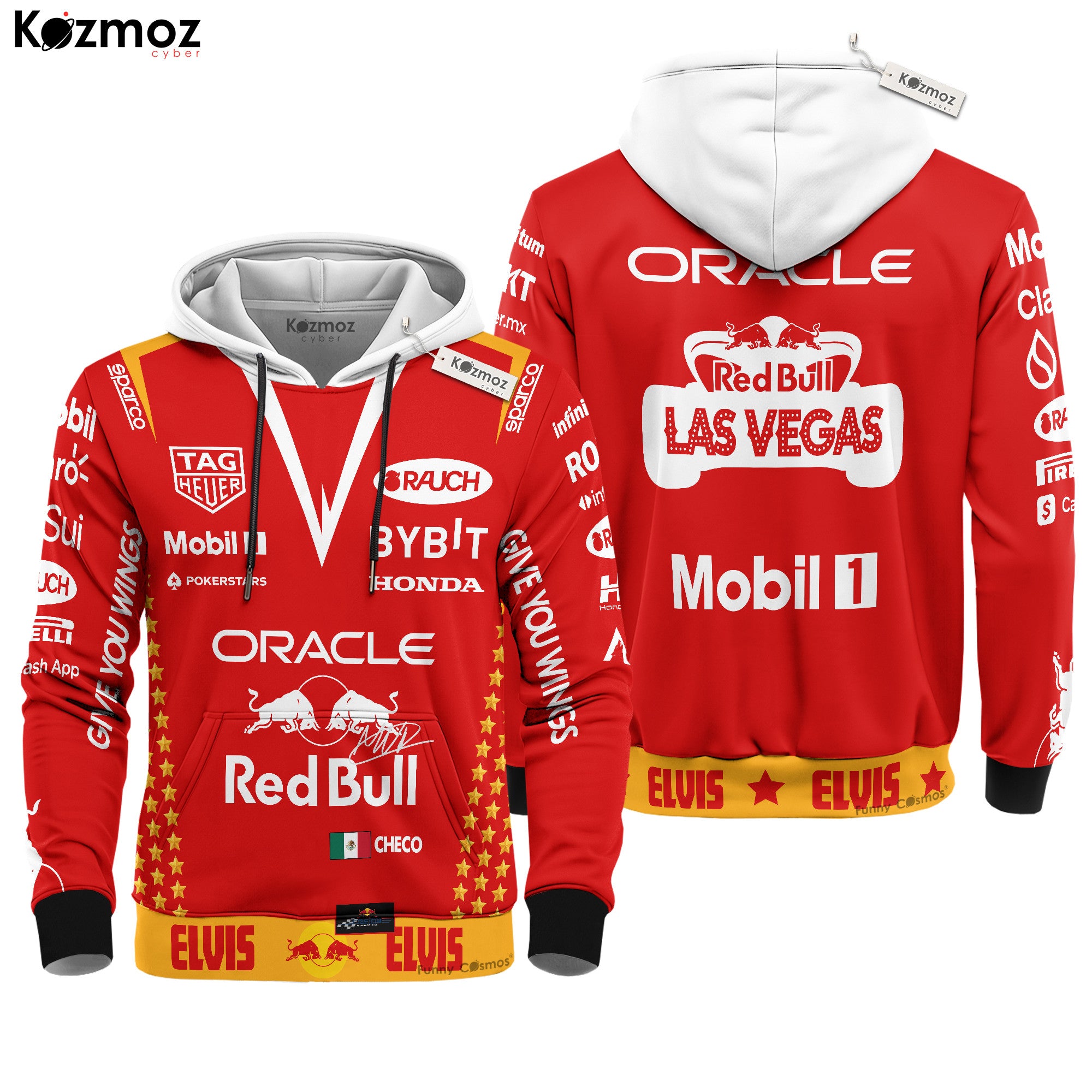 Sergio Perez Racing Costume 2023 Las Vegas GP Edition - RB Racing  Team