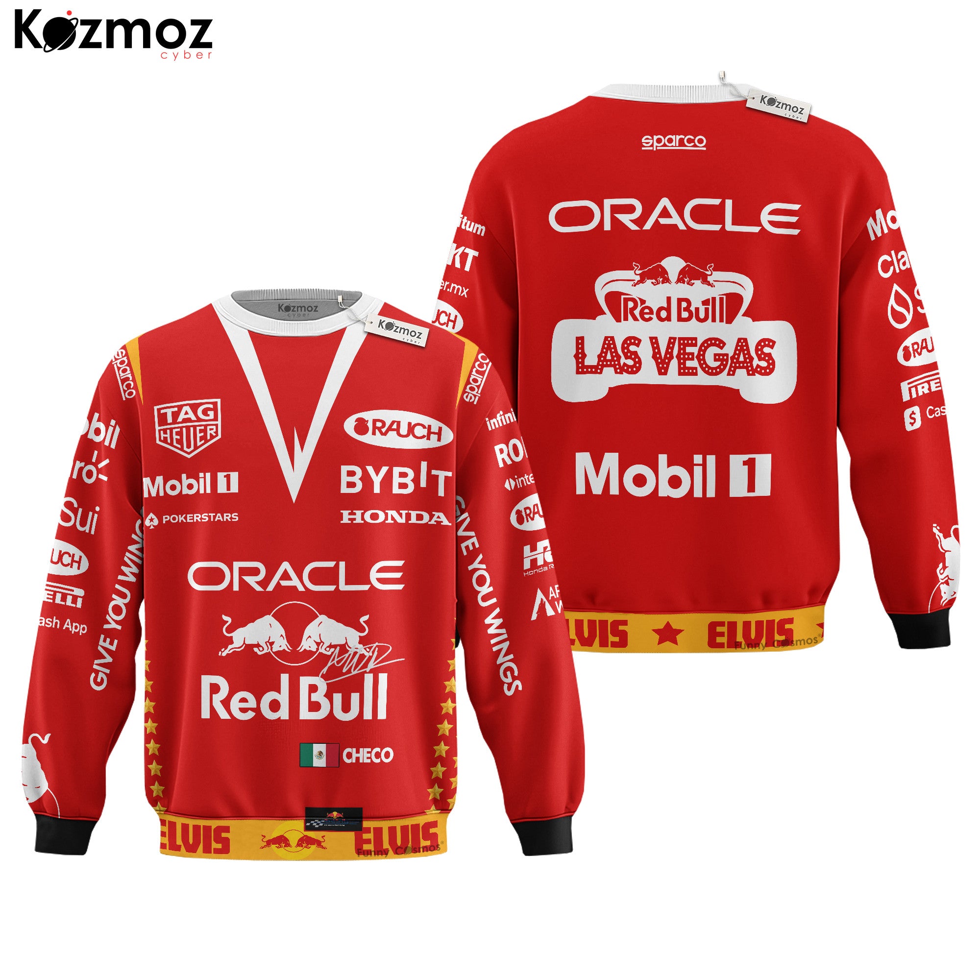Sergio Perez Racing Costume 2023 Las Vegas GP Edition - RB Racing  Team
