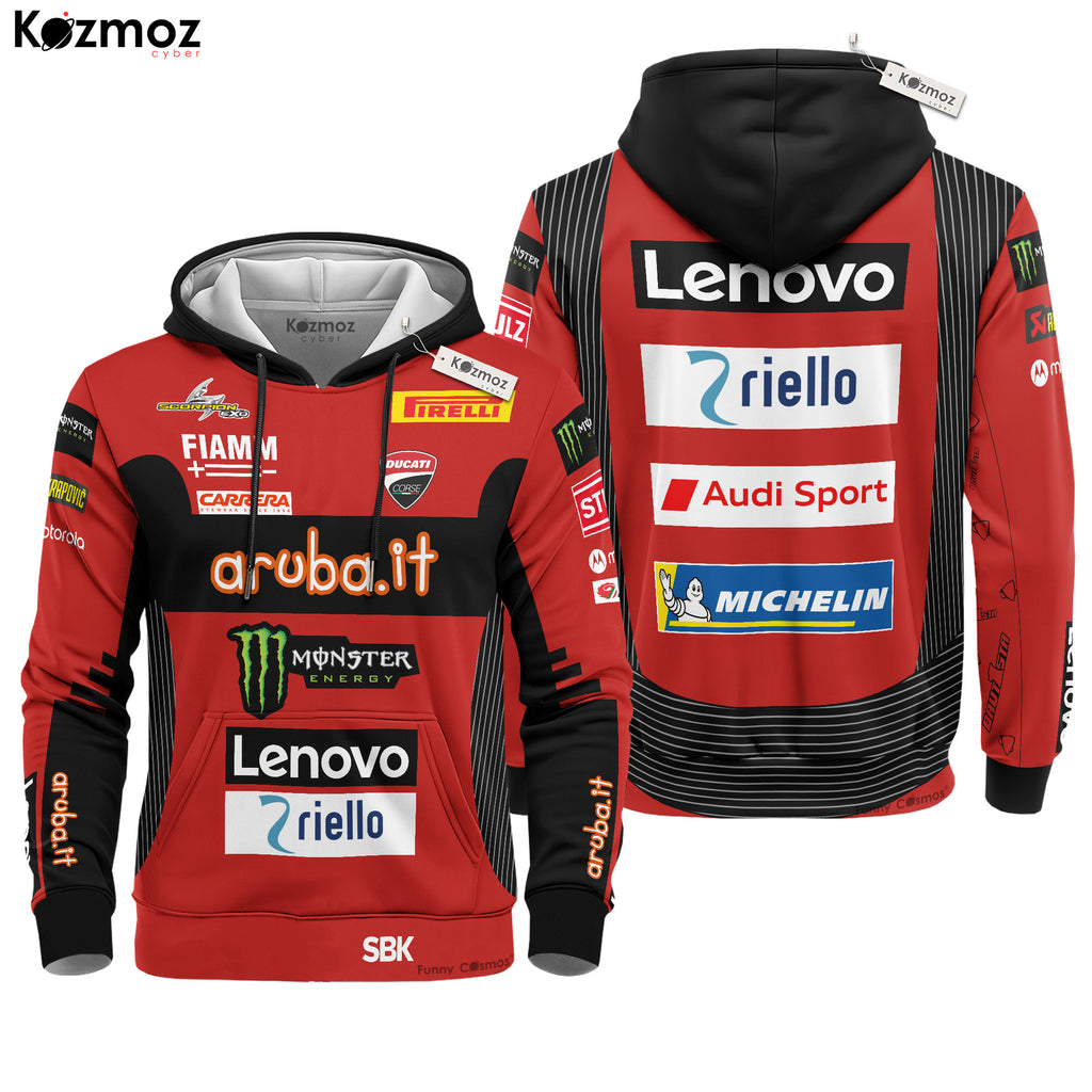 Alvaro Bautista Racing Costume 2020 - Aruba.It Ducati WSBK Team