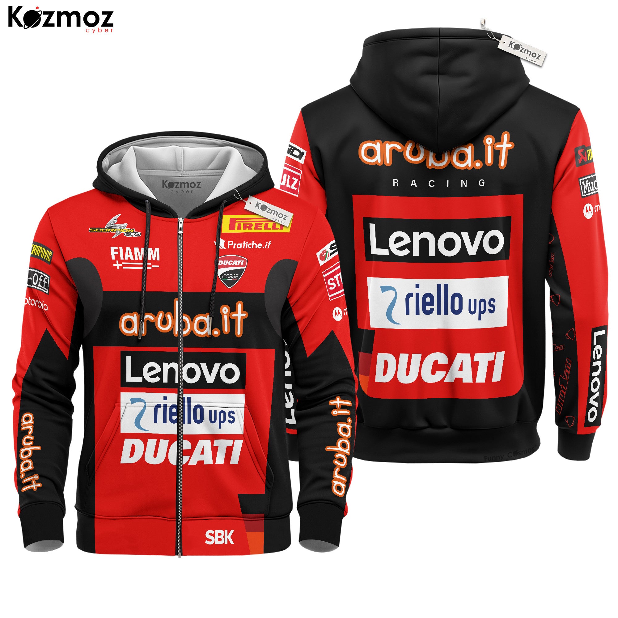 Alvaro Bautista Racing Costume 2022 - Aruba.It Ducati WSBK Team