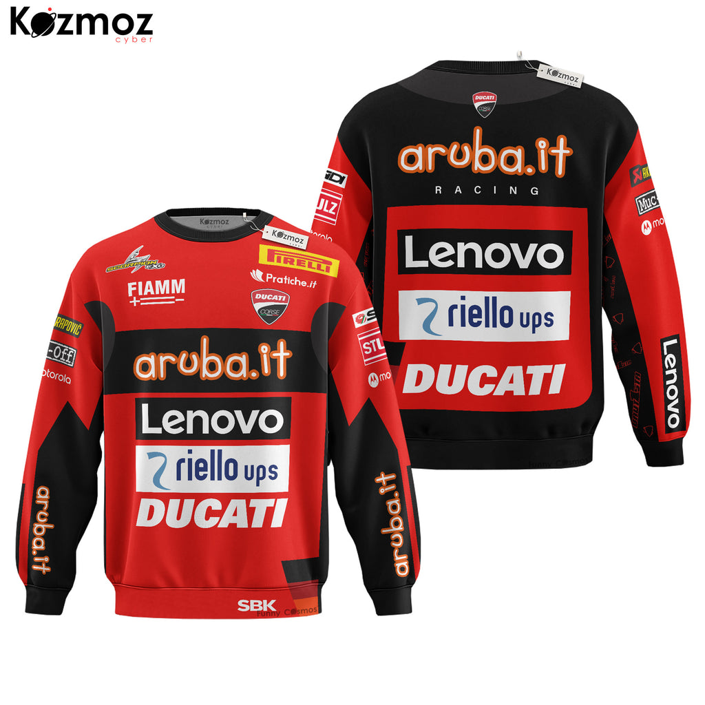 Alvaro Bautista Racing Costume 2022 - Aruba.It Ducati WSBK Team