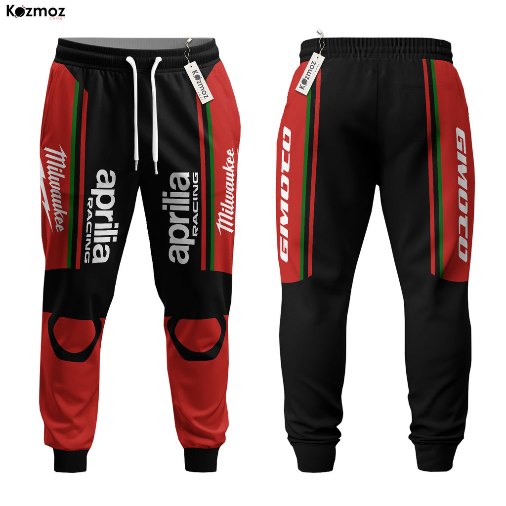 Milwaukee Aprilia Racing Costume - WSBK 2017 Black And Red Version