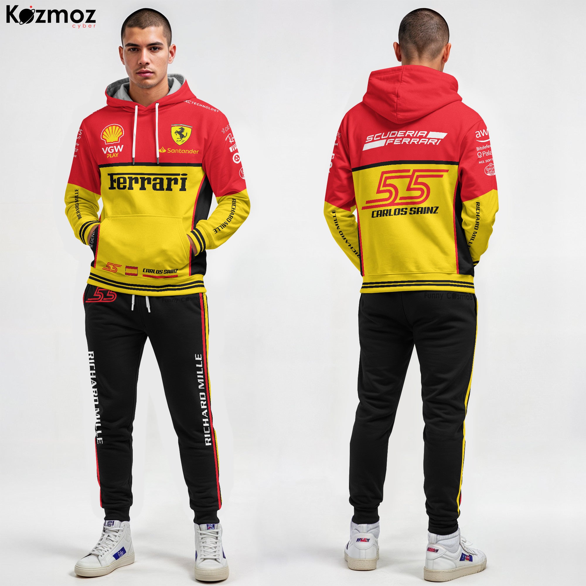 Carlos Sainz Racing Costume 2023 Monza GP Collection - SF Racing Team